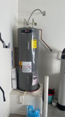 Water Heater Installation using Ruud Water Heater