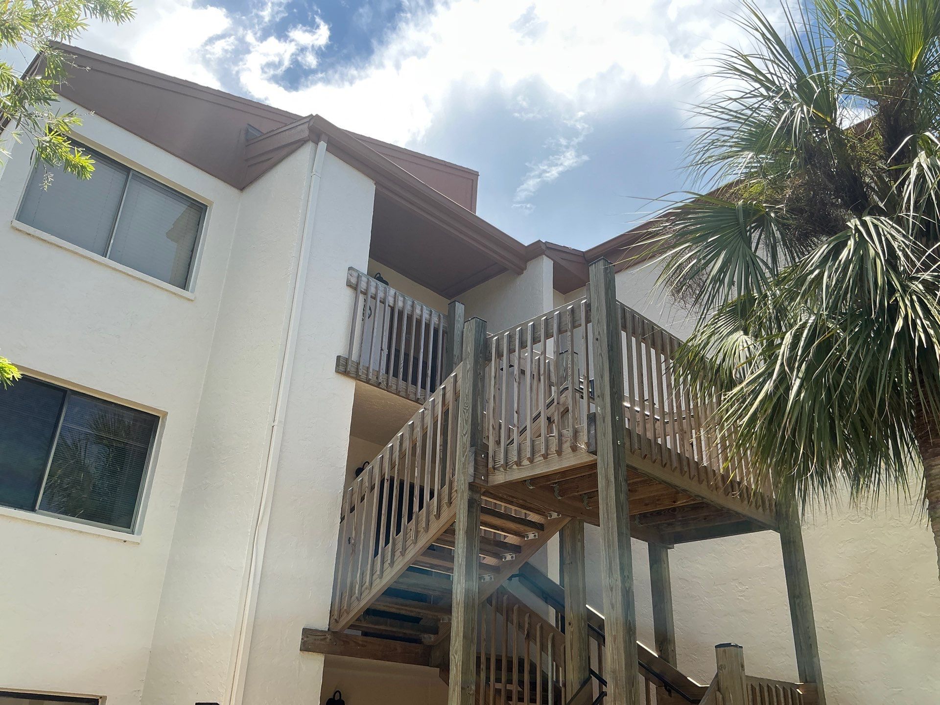 Downspout Installation Project in Sarasota FL by Gutter Professors