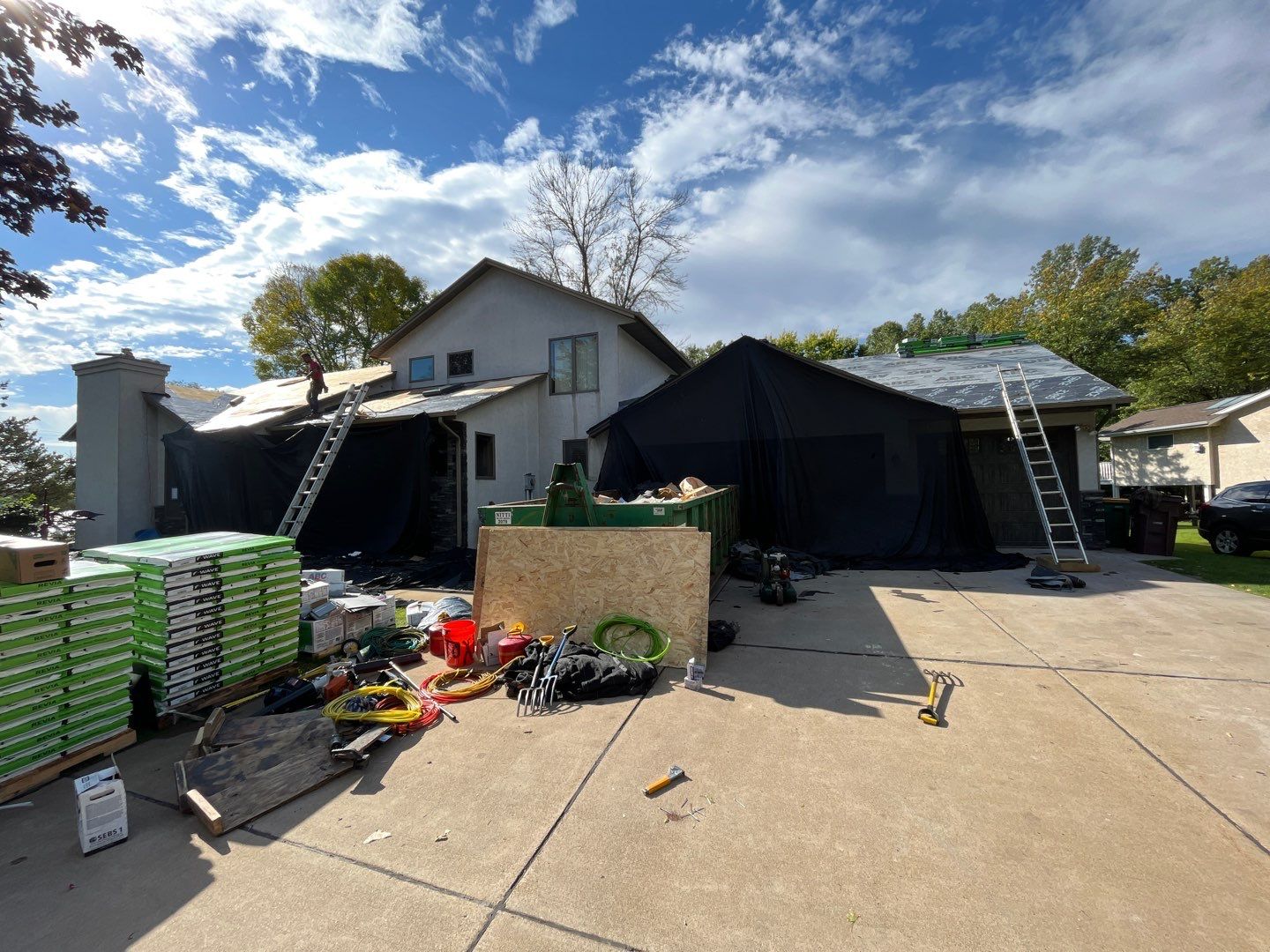 Premium Roof Replacement – F-Wave Designer Slate | Little Canada, MN by First Impressions Exteriors