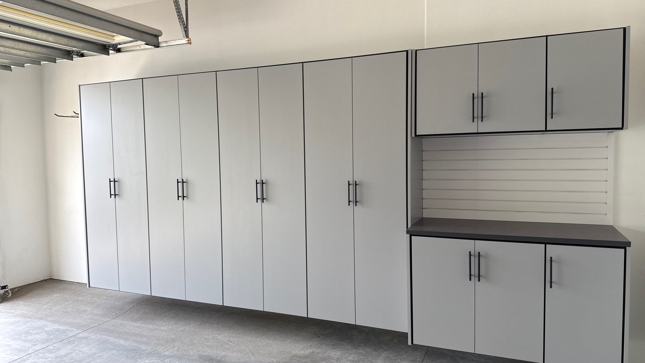 Jennifer's Beautiful Cabinet Design Just As She Wanted by Banner Garage