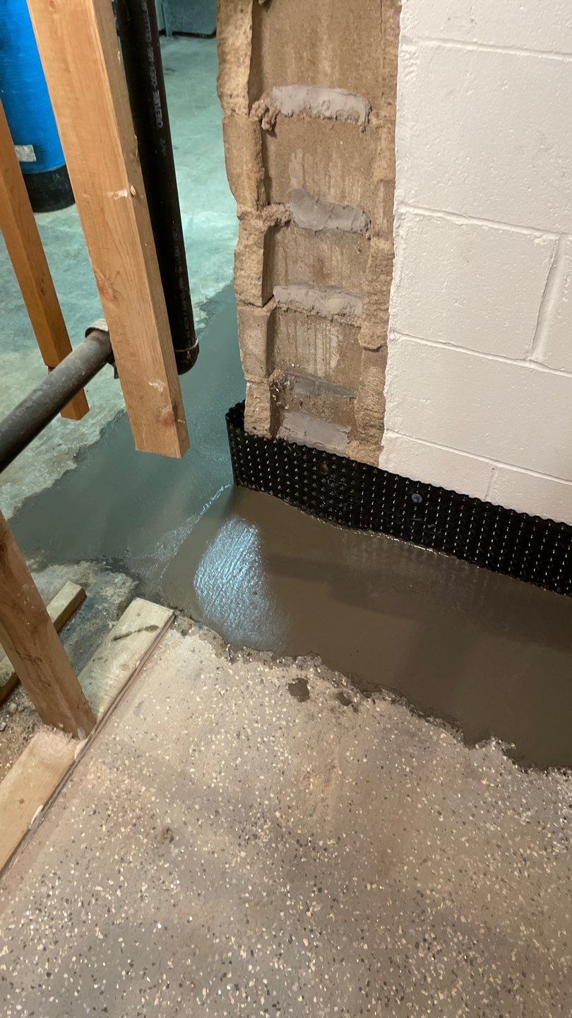 Basement Waterproofing in Edina by Waterproofing Northeast
