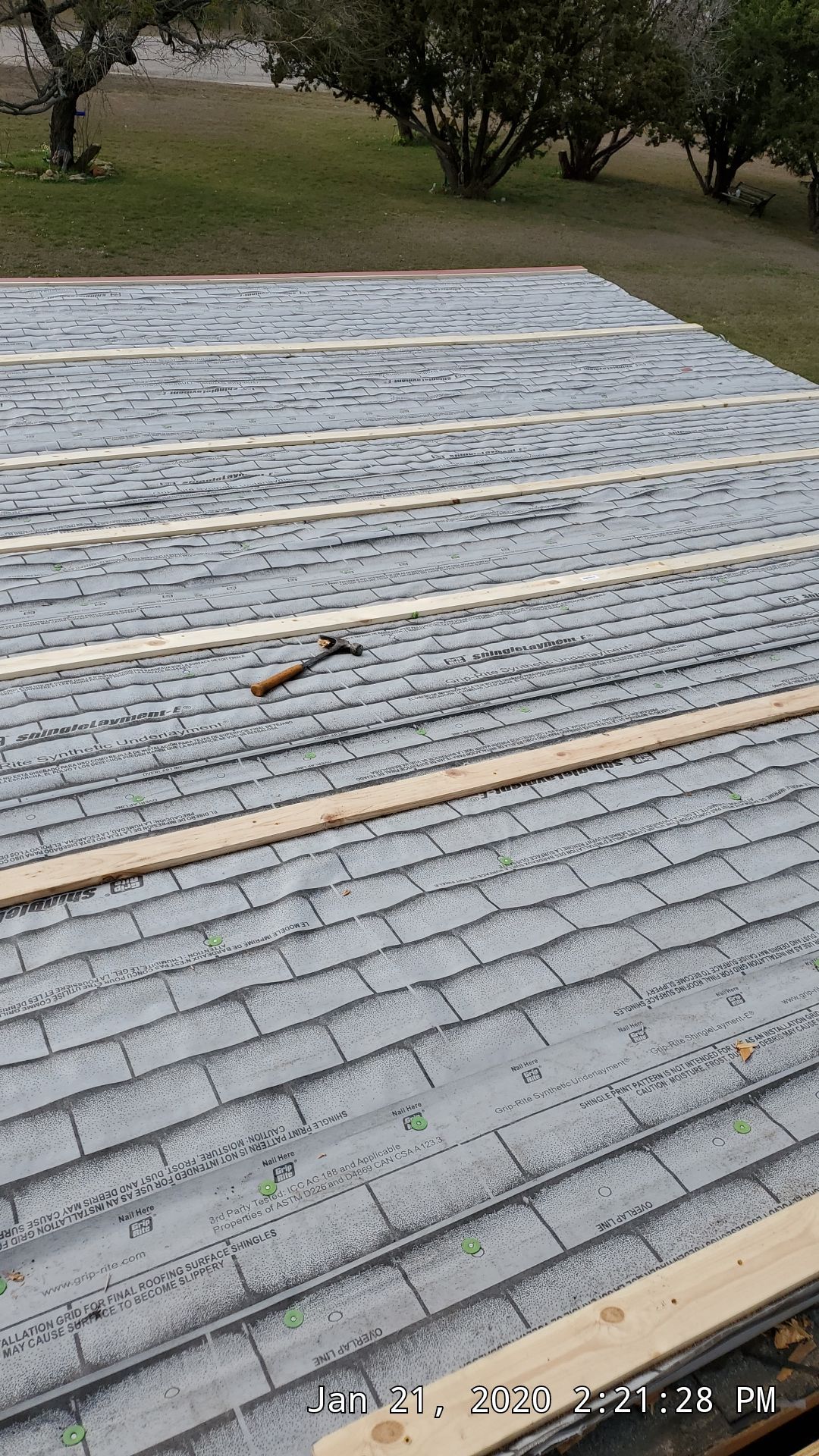 Residential Roofing Installation using PBR Metal Roof by Harvey Roofing & Construction