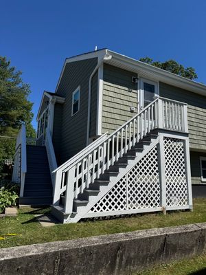 Deck Stain in Holbrook, MA