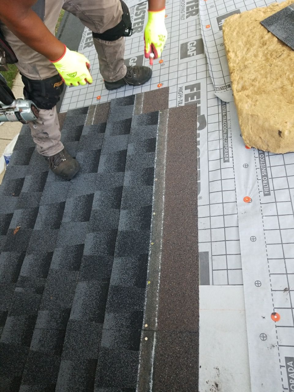 Residential Roofing Installation using Roof Replacement by American Roofing & Construction LLC