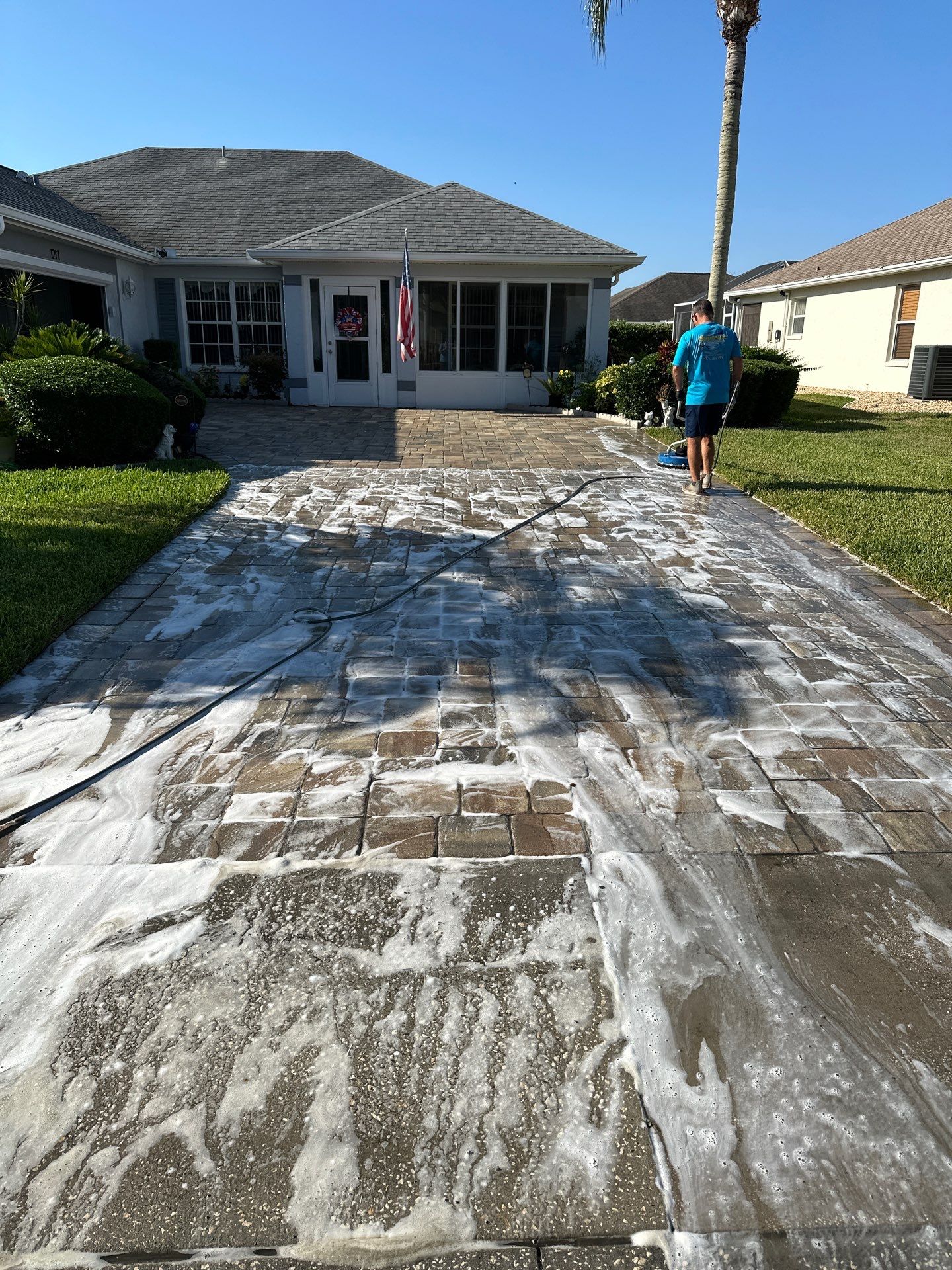 Paver Cleaning and Sealing in Sun City Center by Supreme Paver Experts