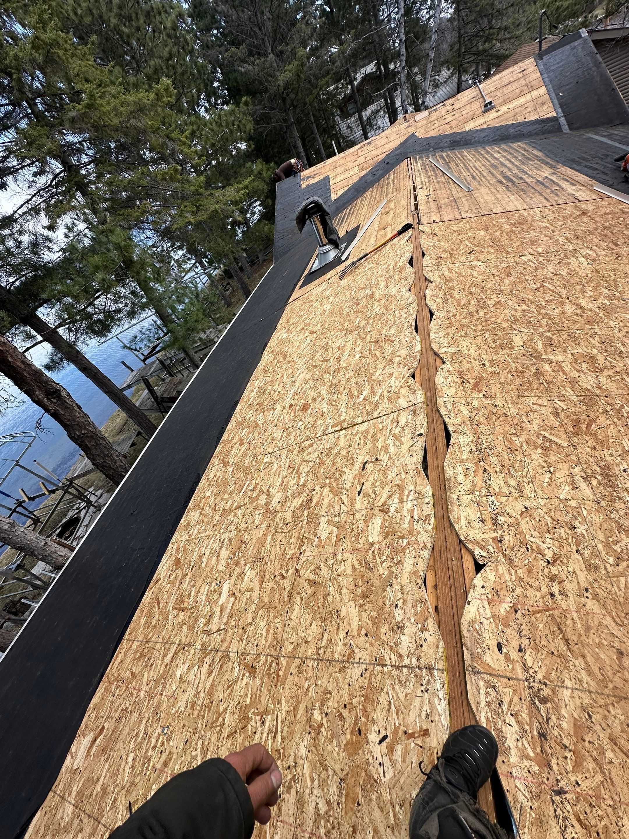 Project in Pequot Lakes by CoMitted 365 Roofing & Exteriors 