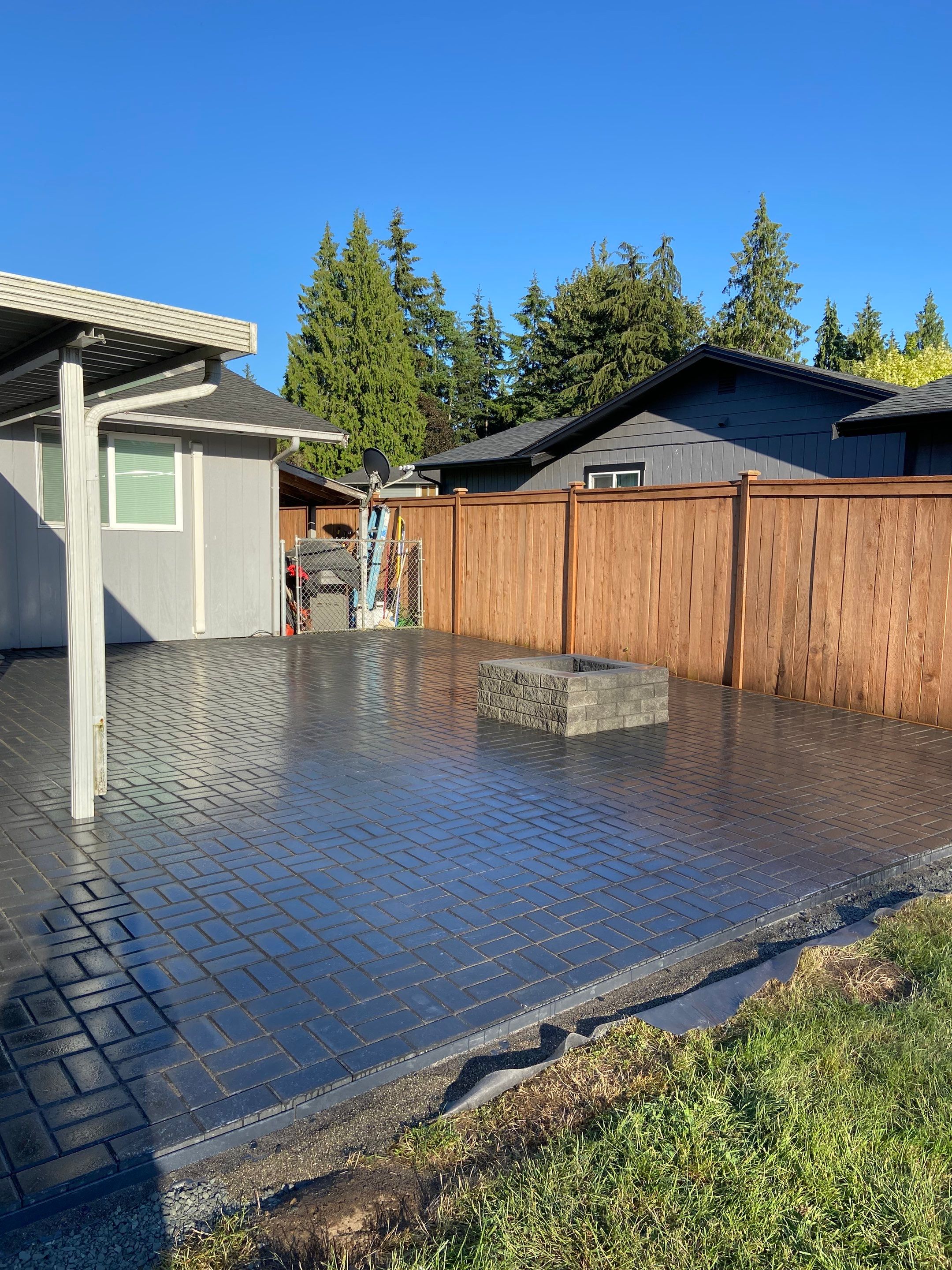 Connie G. Pavers Patio and Gravel Driveway by Jireh Asphalt & Concrete Inc 