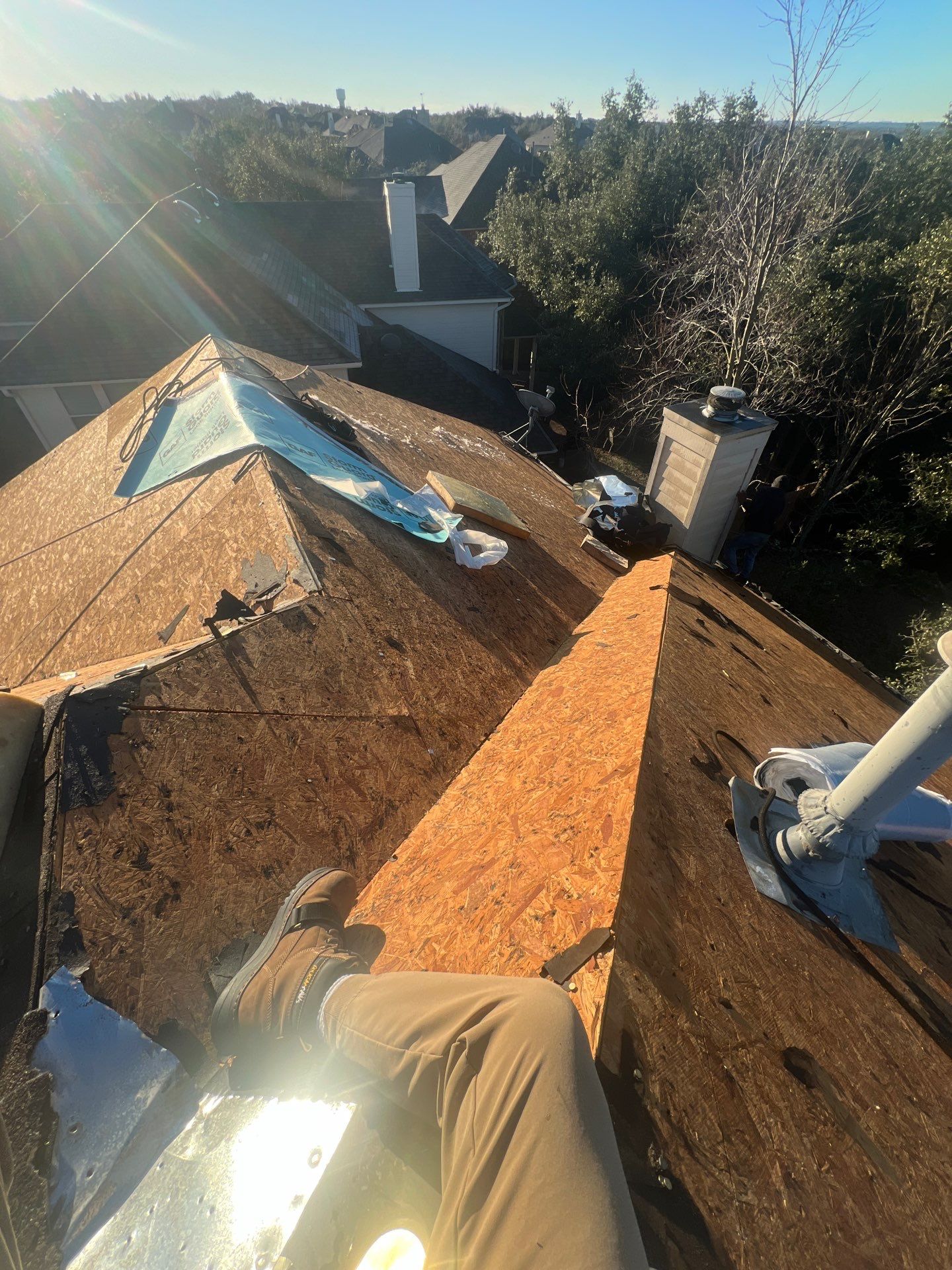 Project in Cedar Park by Rhino Roofing and General Contracting, LLC