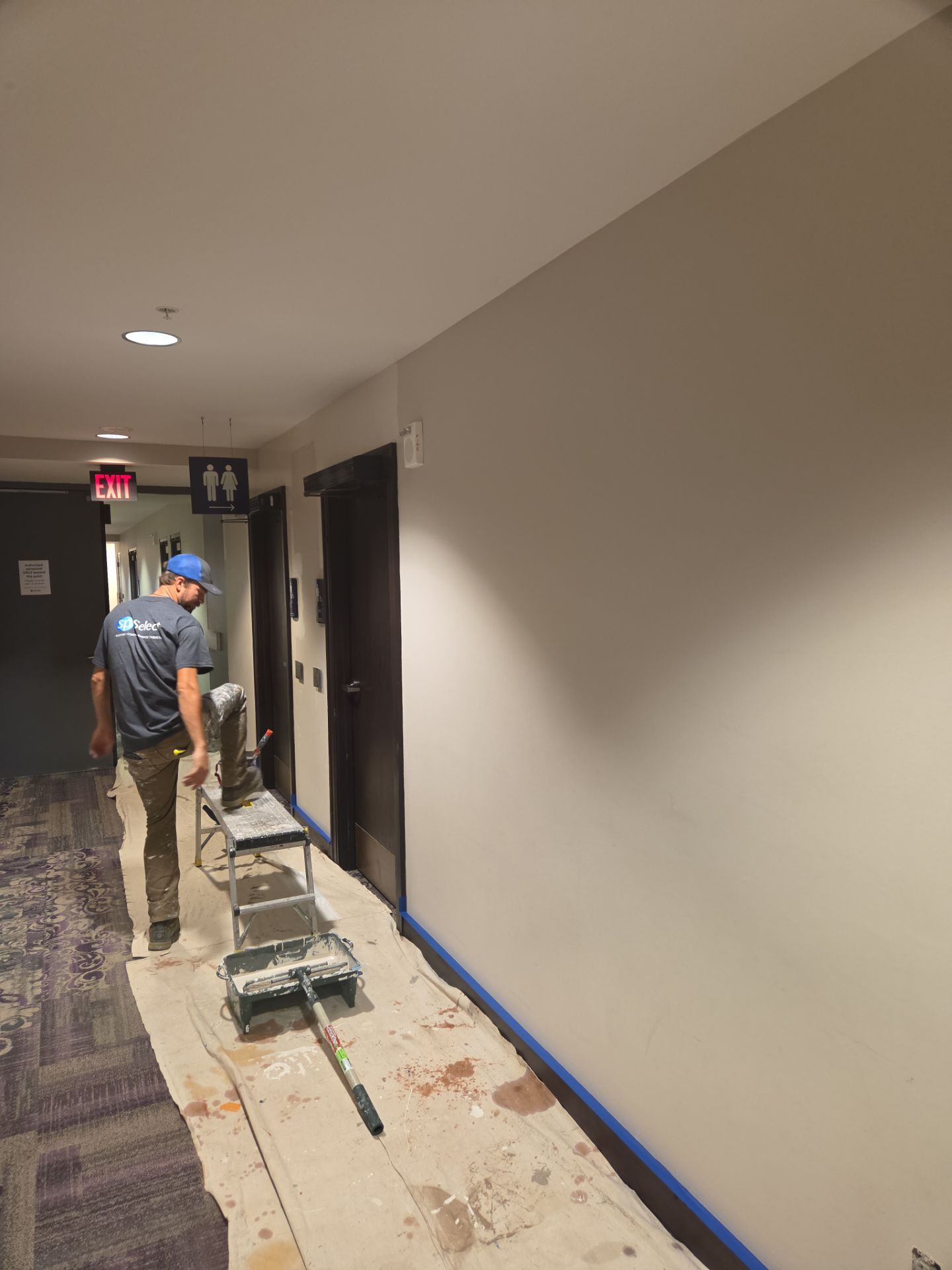 Commercial Interior Painting and Drywall Repair in Sioux Falls by Select Painting, Coatings & Garage Cabinets
