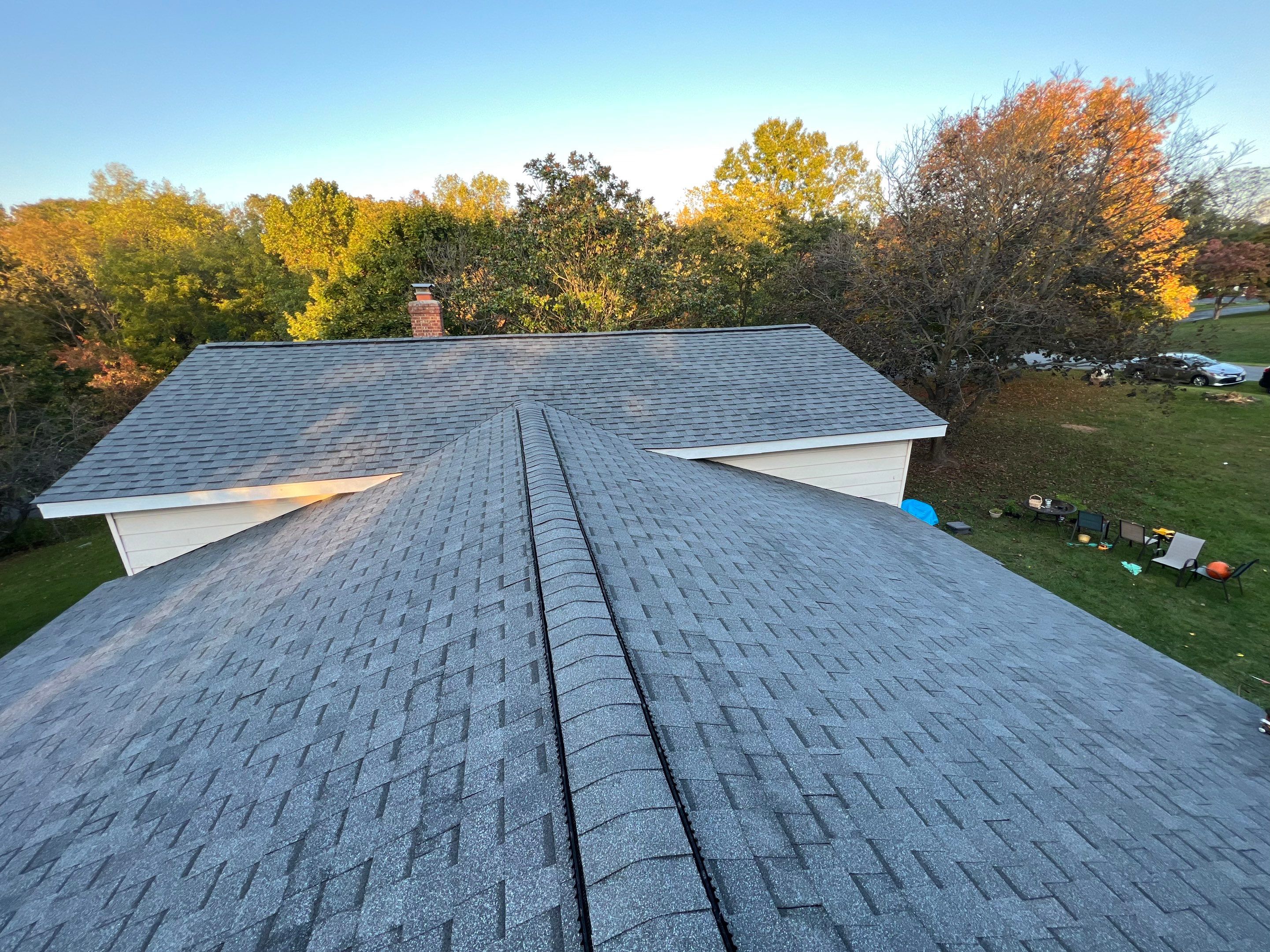 Residential Roofing Installation using Atlas Pinnacle Pristine Pewter Architectural Shingles by Frederick Roof Repair