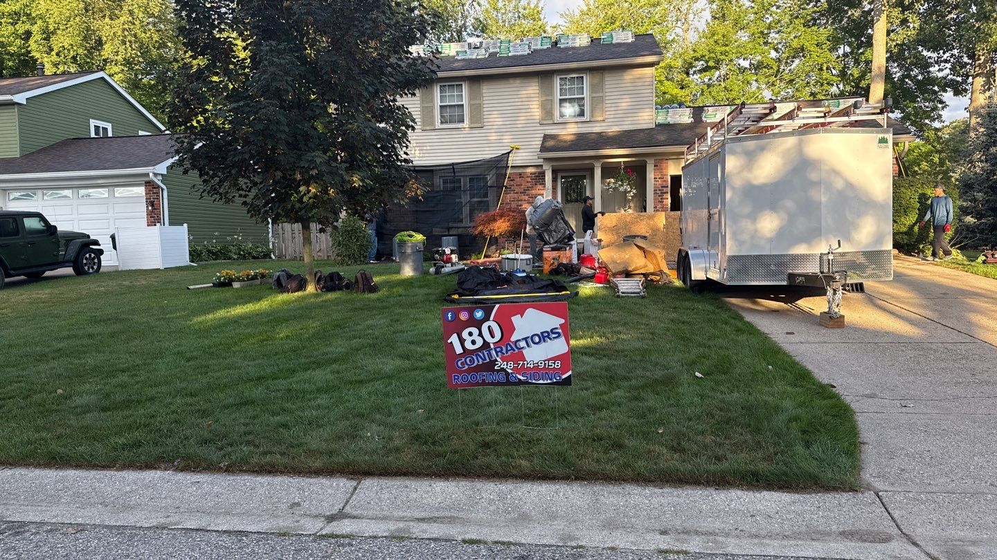 Roof Replacement using Malarkey Legacy Natural Wood by 180 Contractors