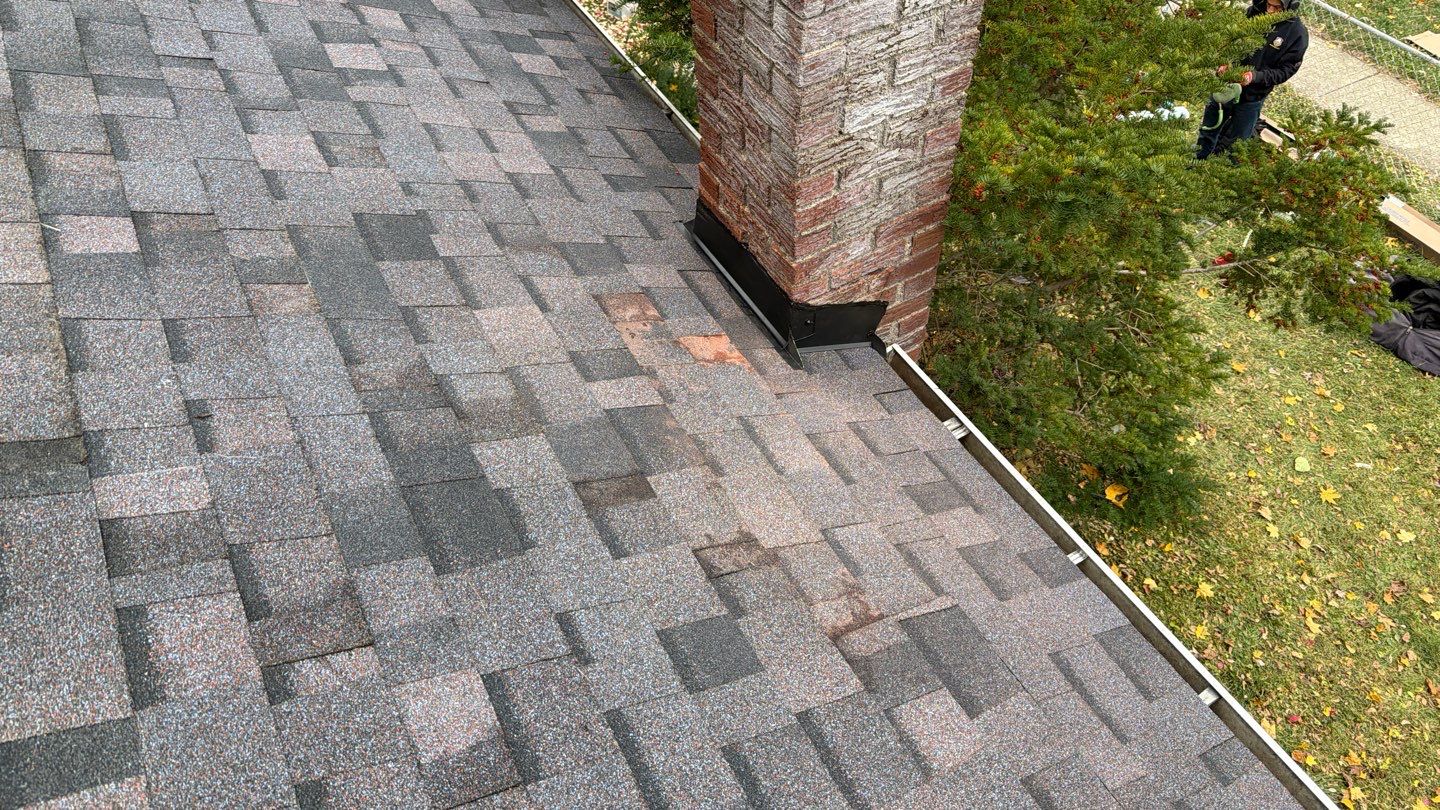 Roof Replacement using Owens Corning Midnight Plum by 180 Contractors