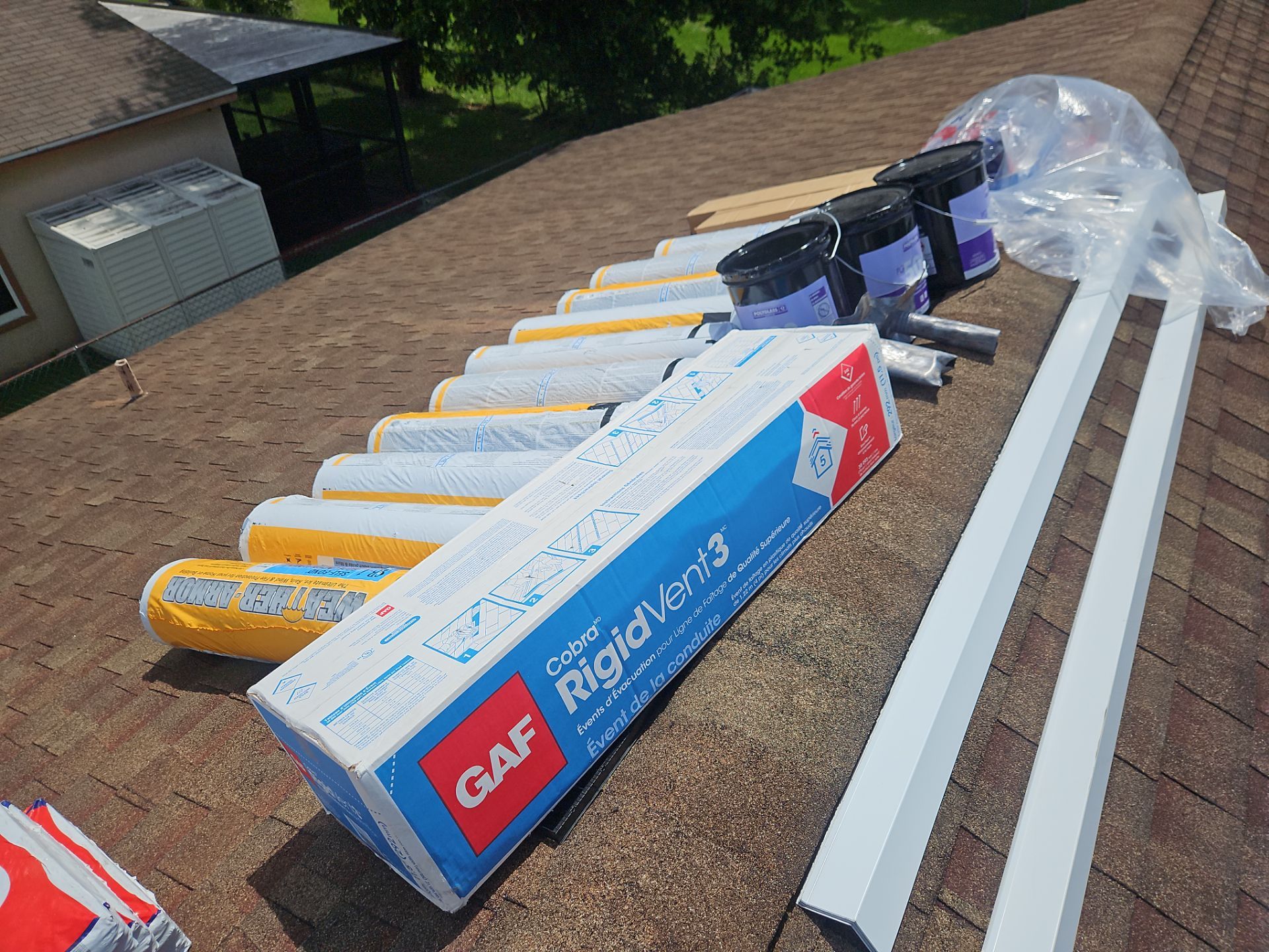 Residential Roofing Installation using GAF by BLUES BROTHERS ROOFING