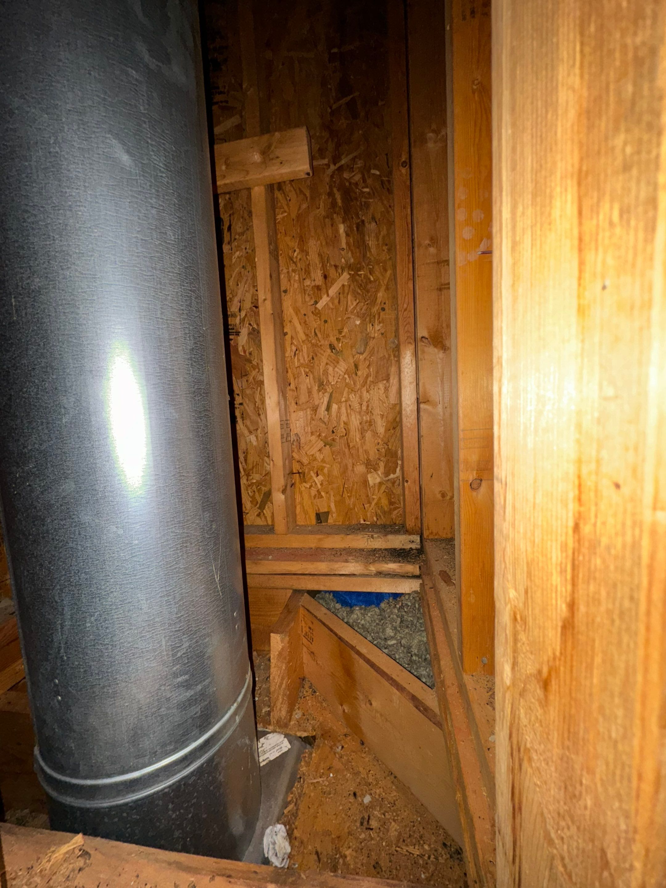 Water Damage Repair due to roof leak by Baxter Professional LLC