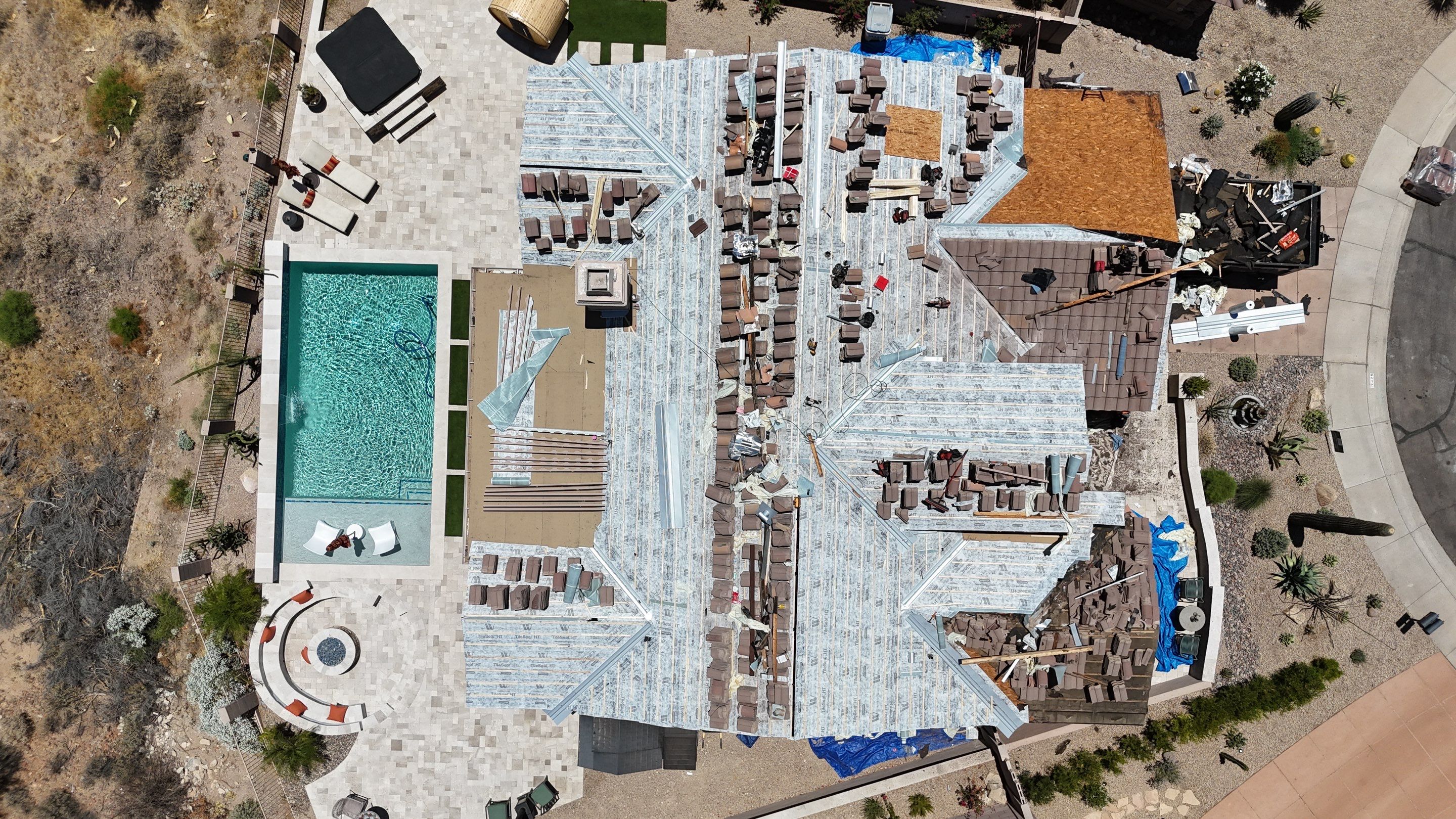 Project in Fountain Hills, AZ by Saint Roofing