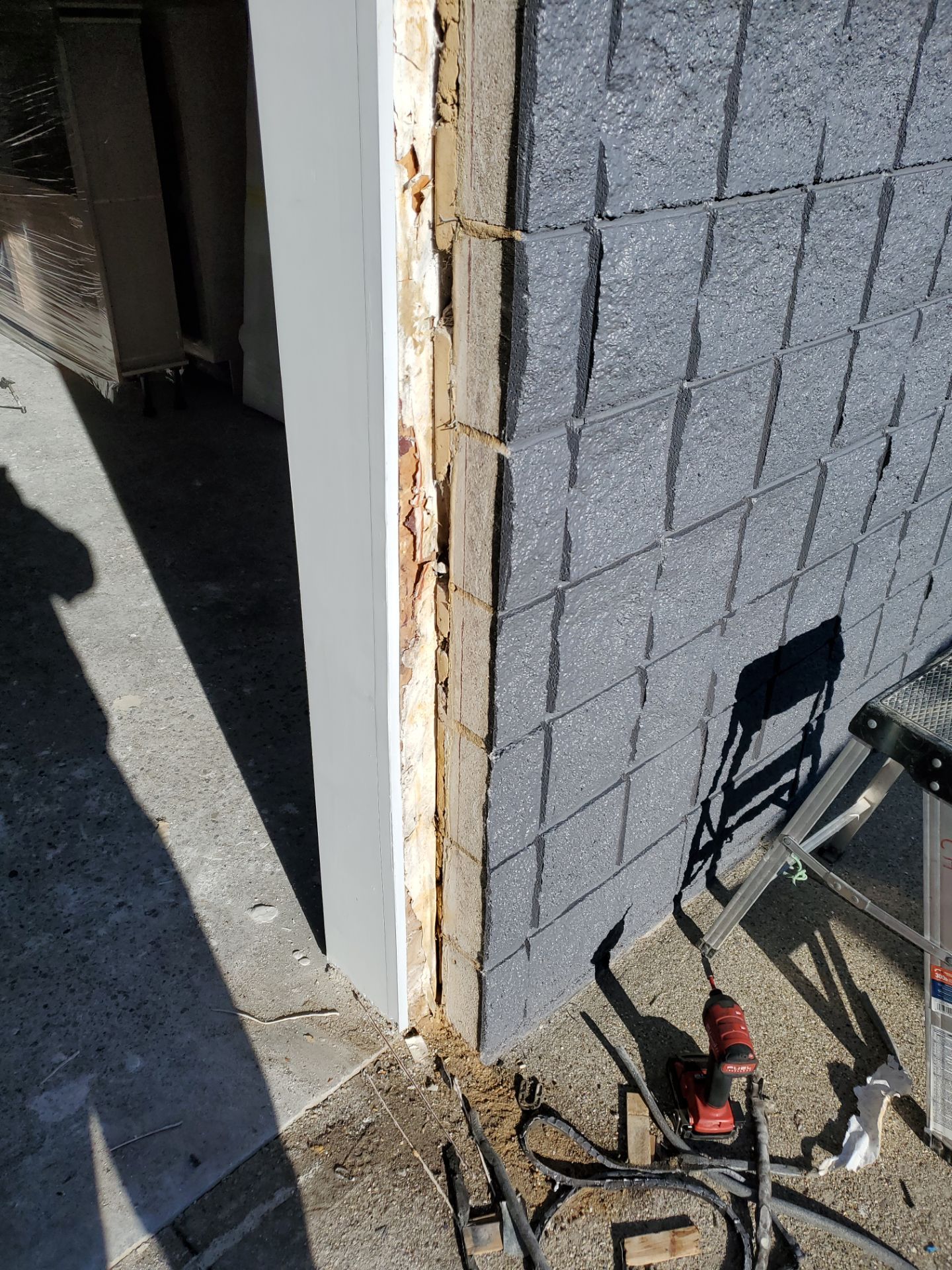 Removal and Installation of Security Door by FBH Architectural Security