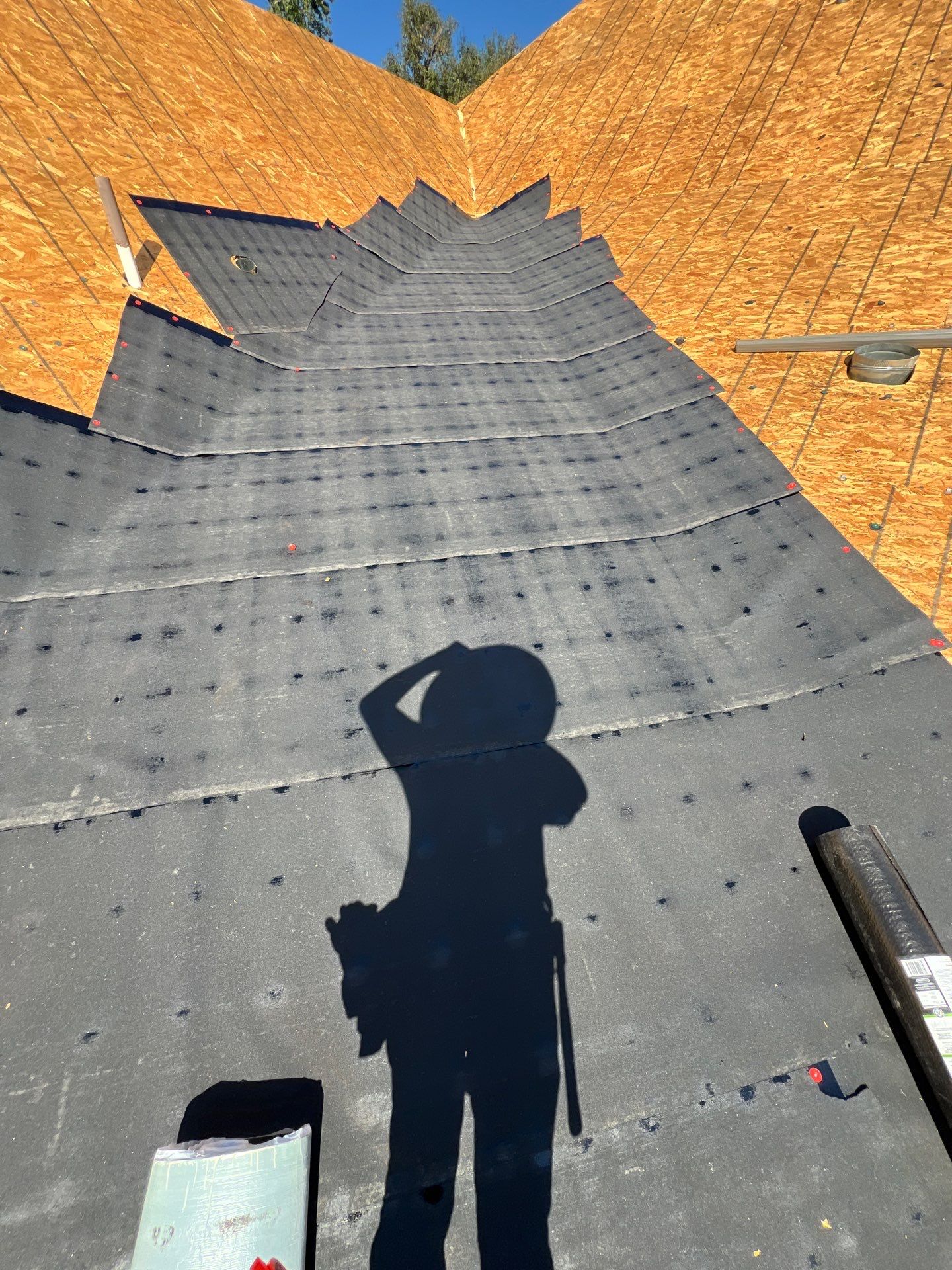 Residential Roofing Installation using Owen's Corning Duration (Lifetime) Shingles by Roof Repair Company