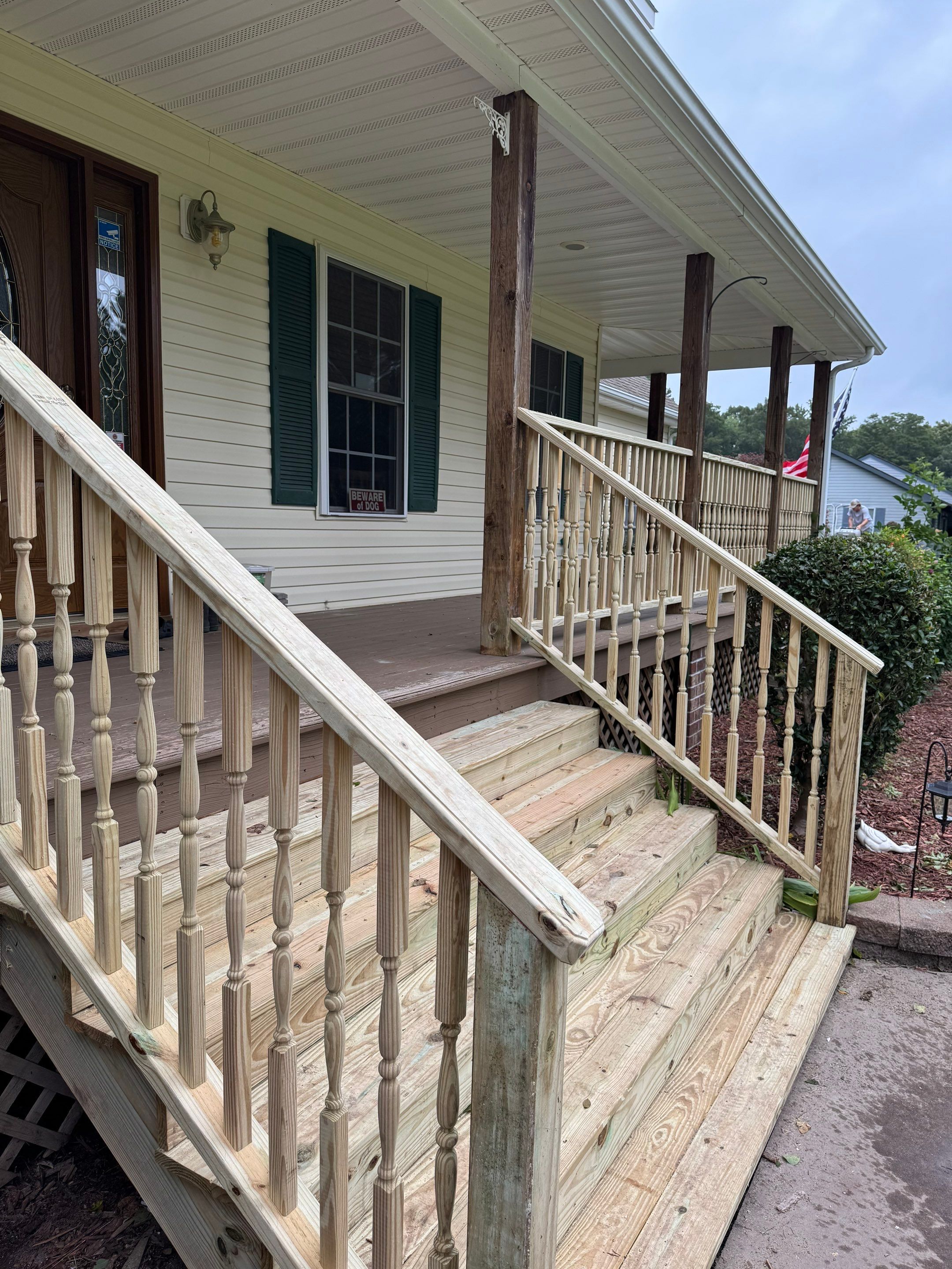 From Ordinary to Outdoor Oasis. by Tidewater Fence