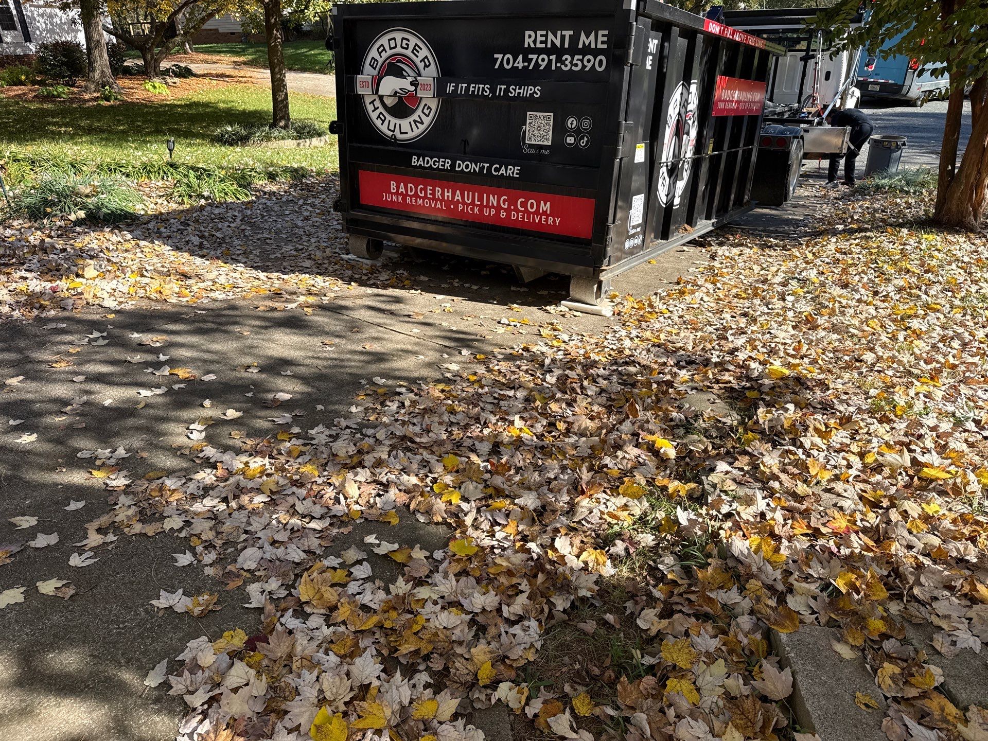 Project in Charlotte by Badger Hauling