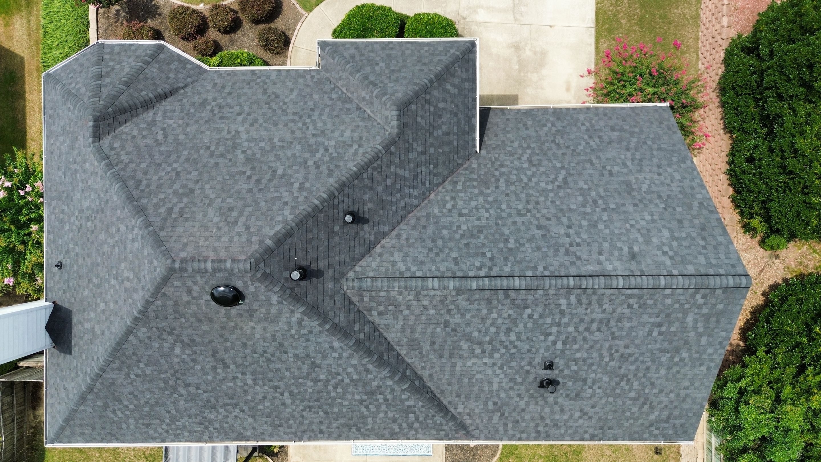 Lawrenceville, GA Roof Replacement CertainTeed Landmark Charcoal Black by Reset Roofing