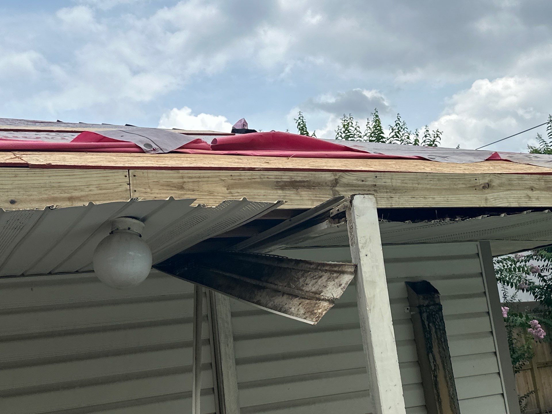 Project in Houston by Motion Roofing