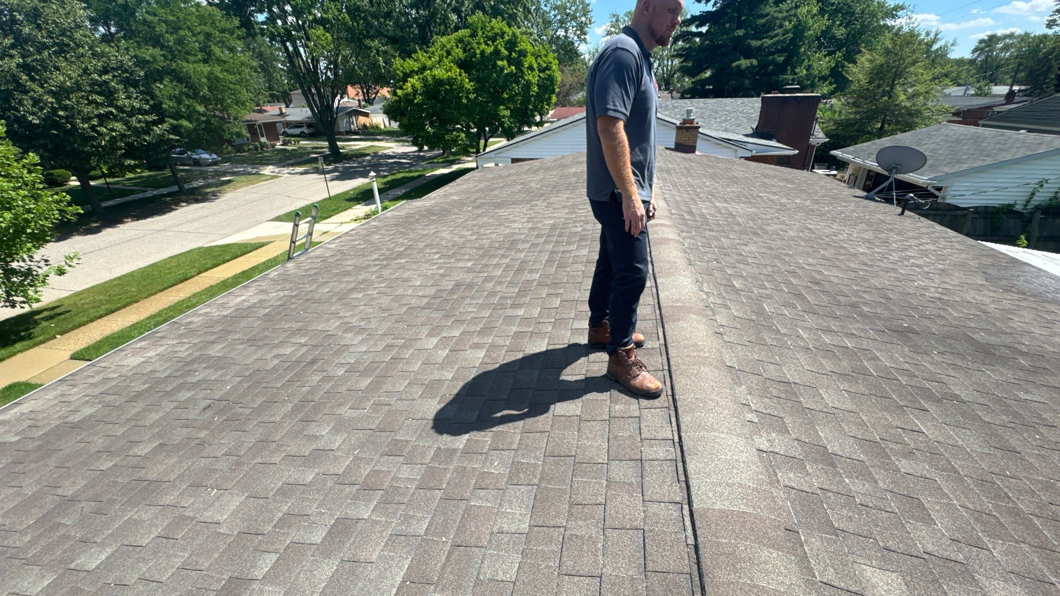 Roof Replacement using Owens Corning Driftwood by 180 Contractors
