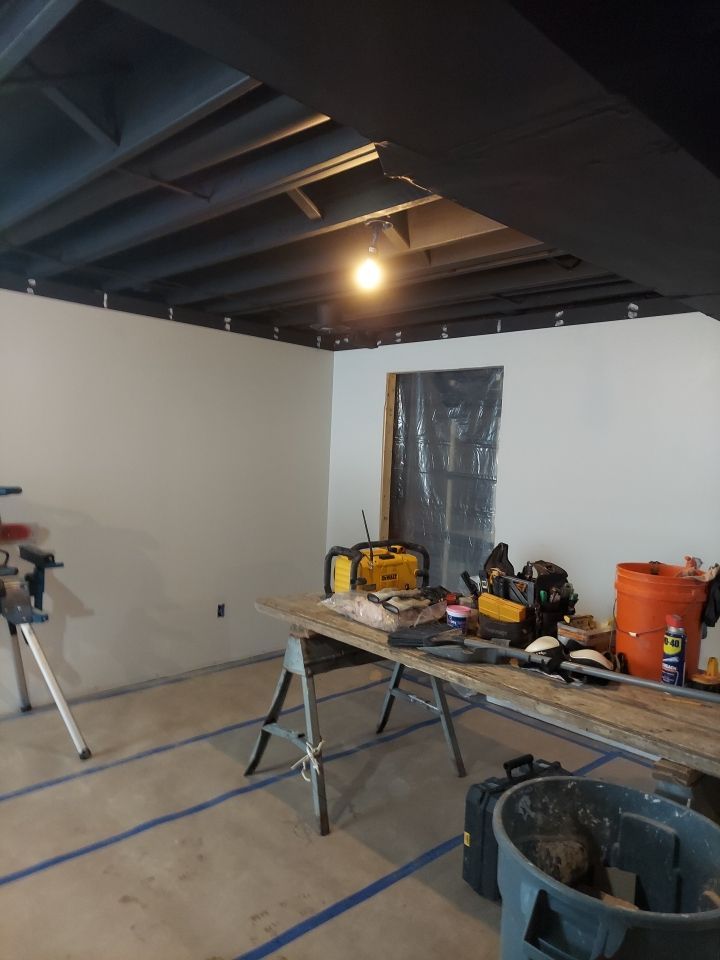 Basement Remodel by Ivy Lea Construction