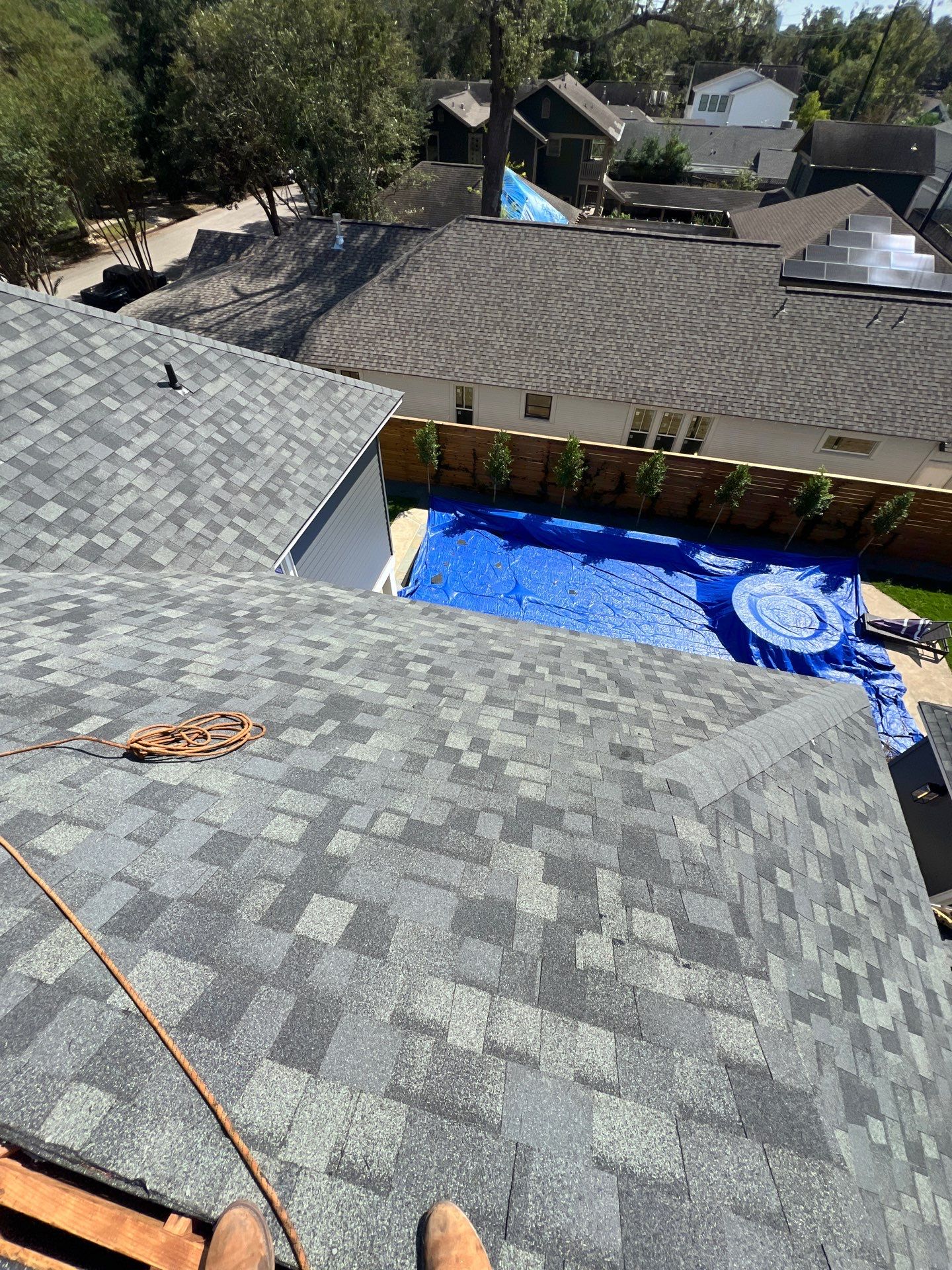 Residential Roofing Repair using Owen's Corning Duration (Lifetime) Shingles by Roof Repair Company