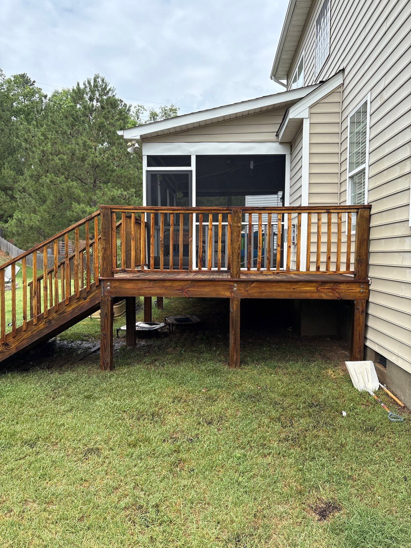 Deck using Wood Sealant by DuraSeal