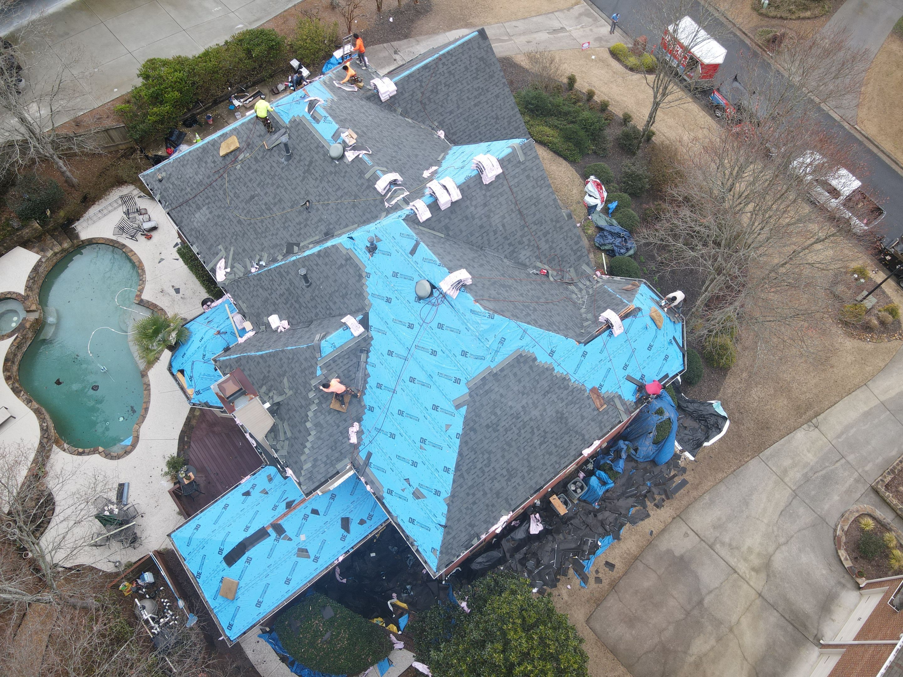 Duration TruDef Williamsburg Gray Residential Roofing Installation by Inspector Roofing and Restoration