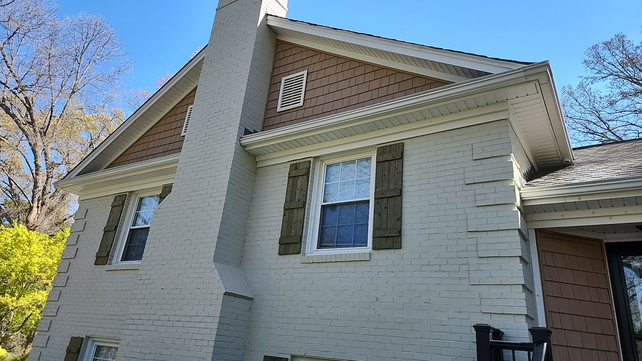 House Wash using cleaner by Power Wash Masters LLC