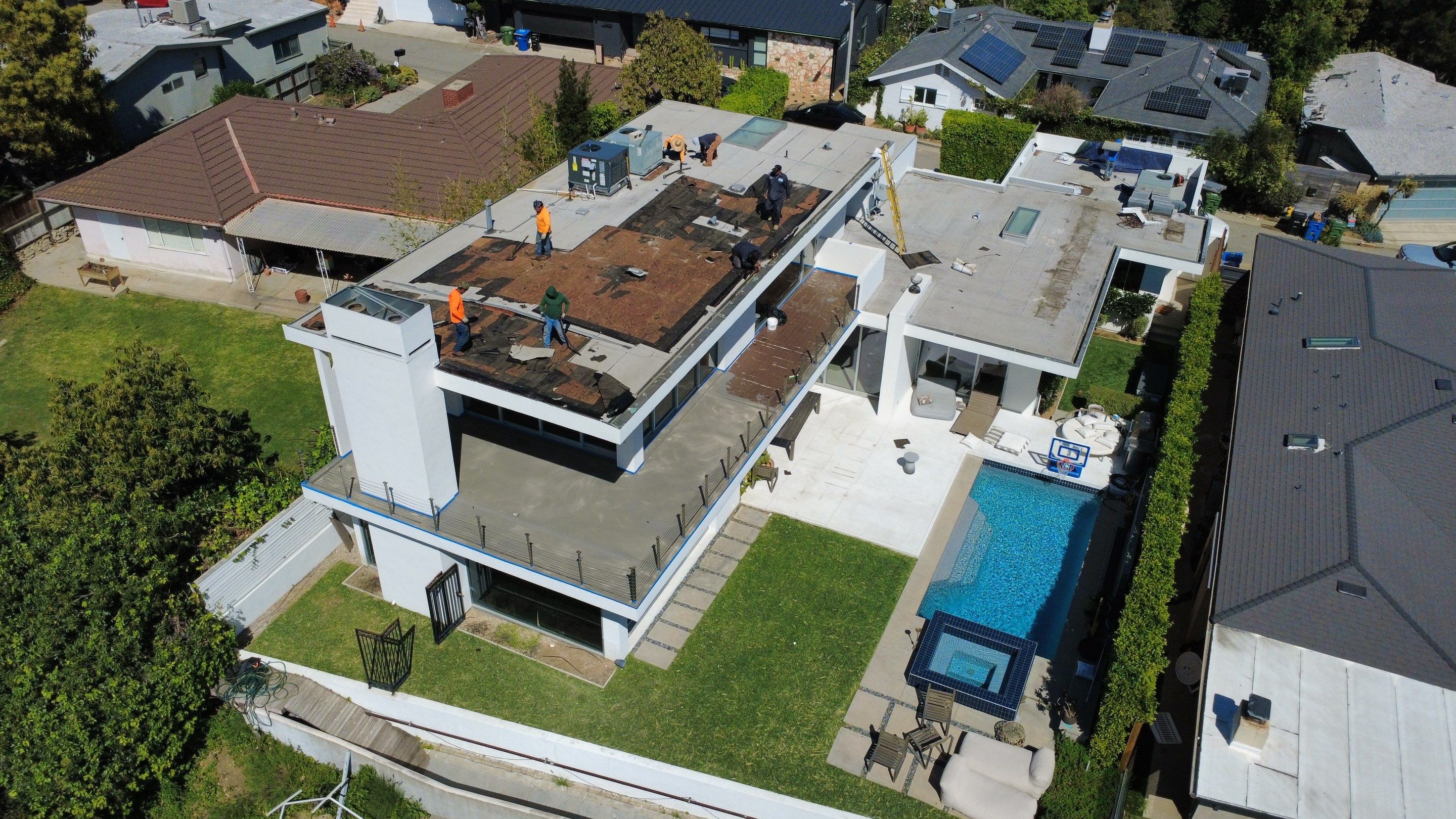Residential Project in Hollywood Hills by Hull Brothers Roofing