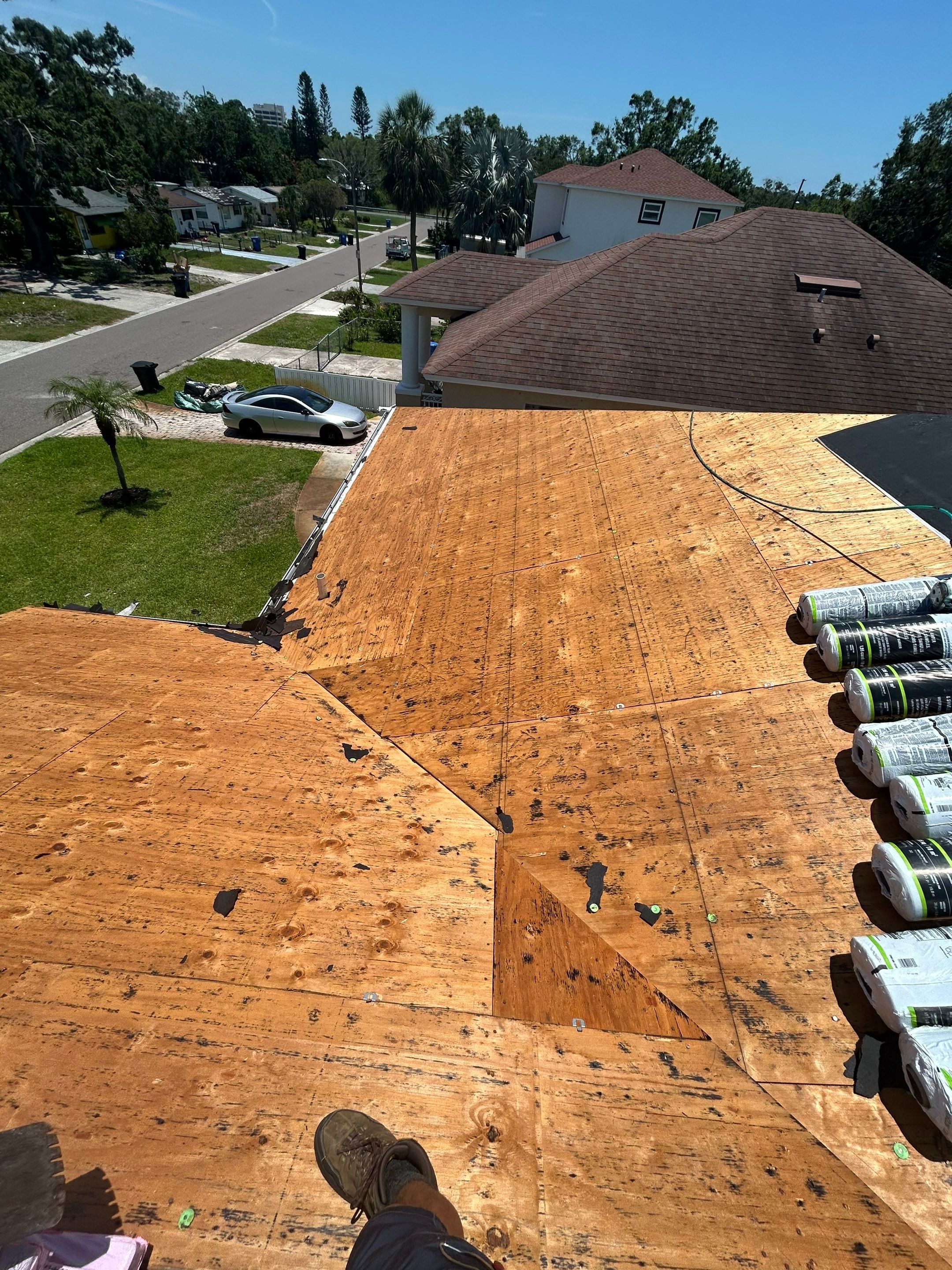 Project in St. Petersburg 33711 by Mitchell Roofing Company LLC 