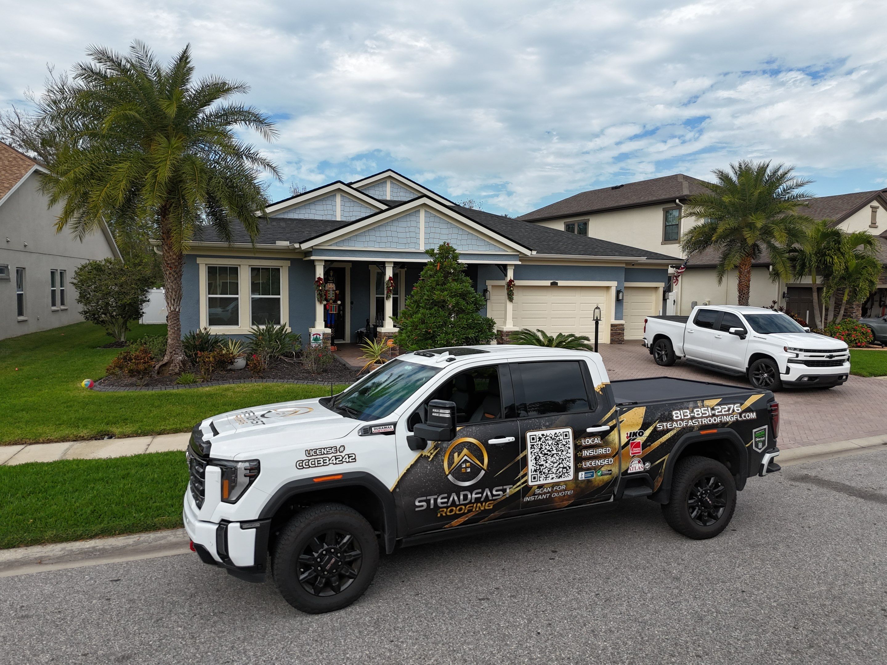 Roof Replacement in Riverview FL. by Steadfast Roofing 
