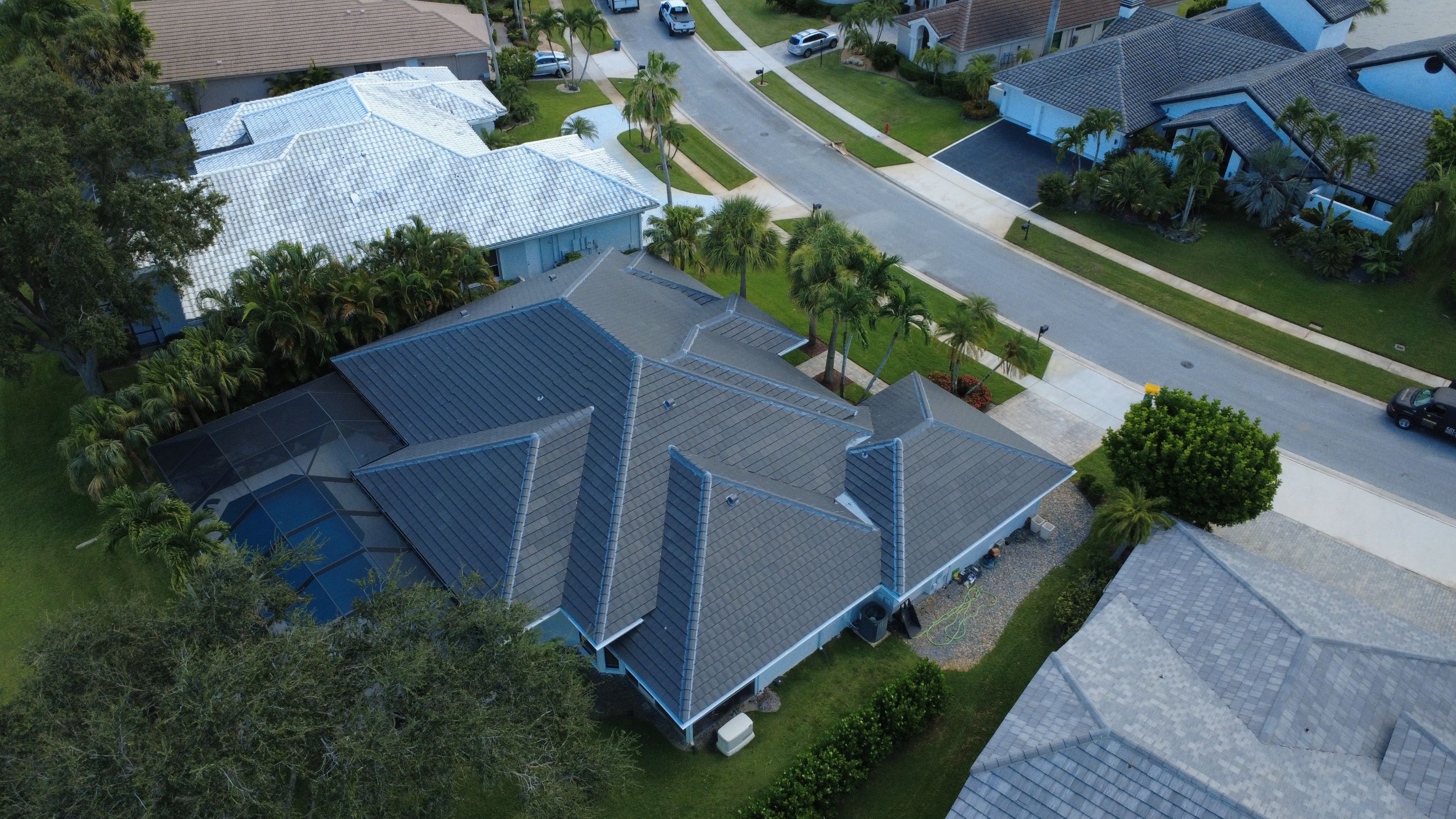 Residential Roofing Installation using Westlake Roofing Tile by BLUES BROTHERS ROOFING