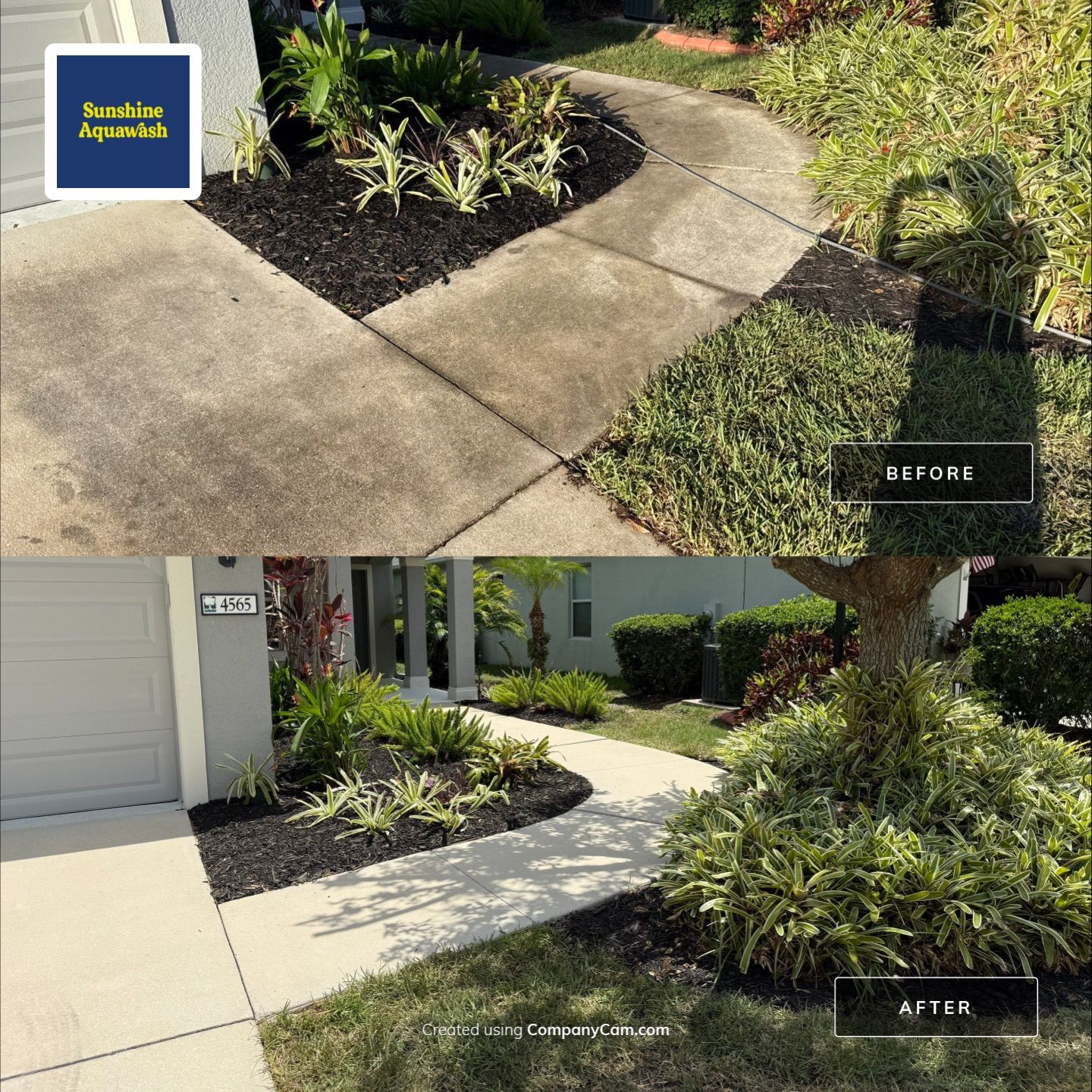 Pre-Sale Exterior Cleaning – Forest Creek Community, Parrish, FL by Sunshine AquaWash