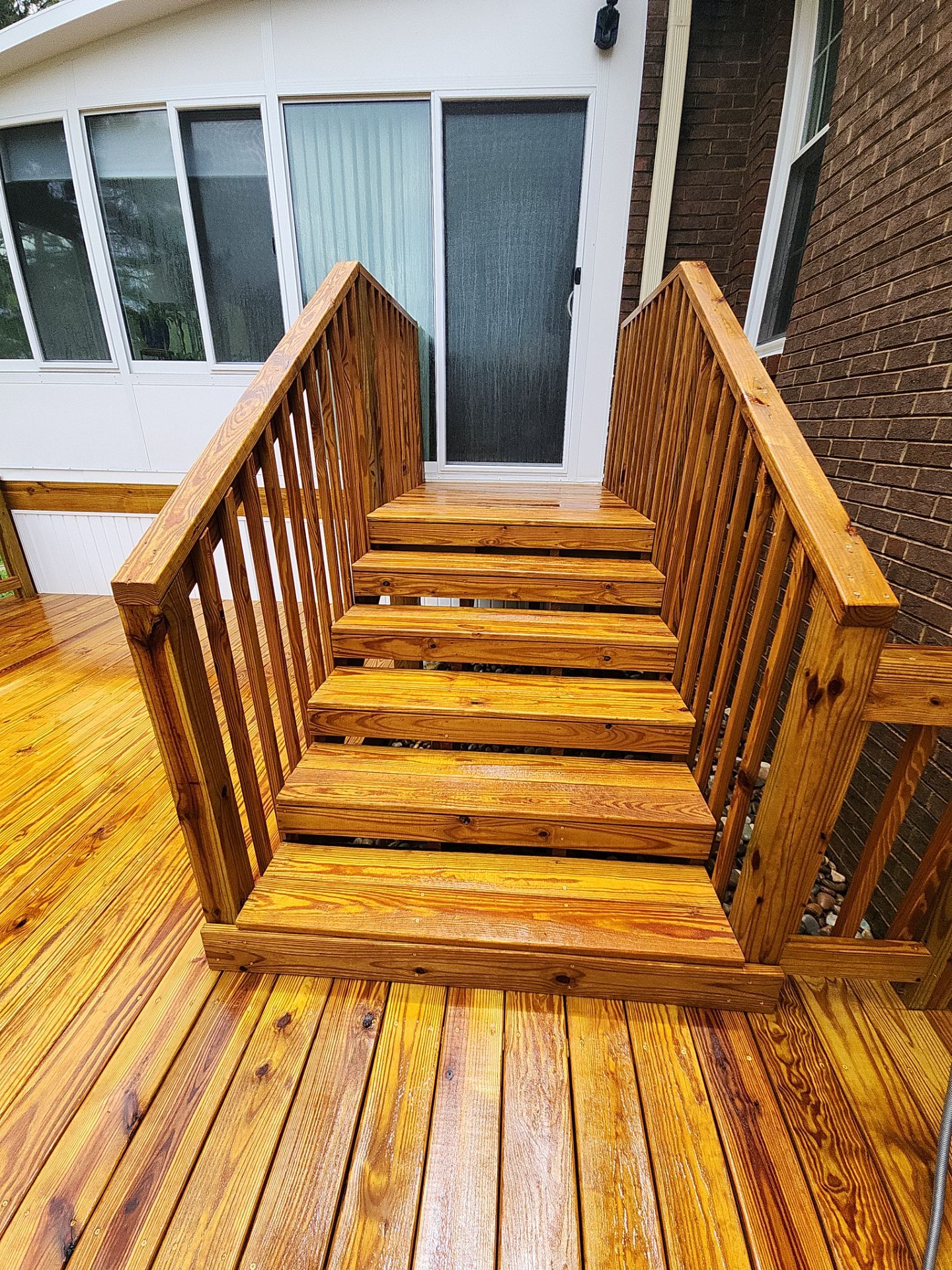 Weathered Deck using Wood Sealant by DuraSeal