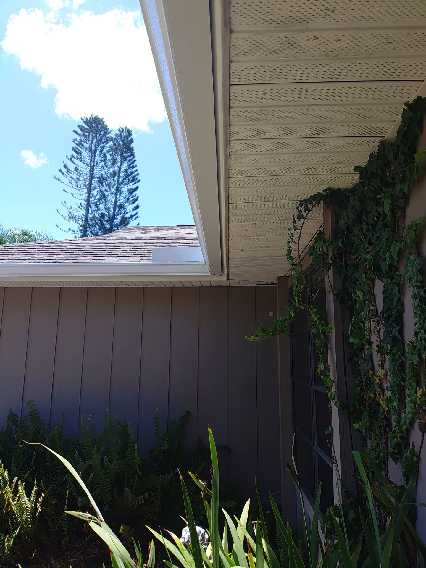 K-Style Gutter Installation in Sarasota FL by Gutter Professors