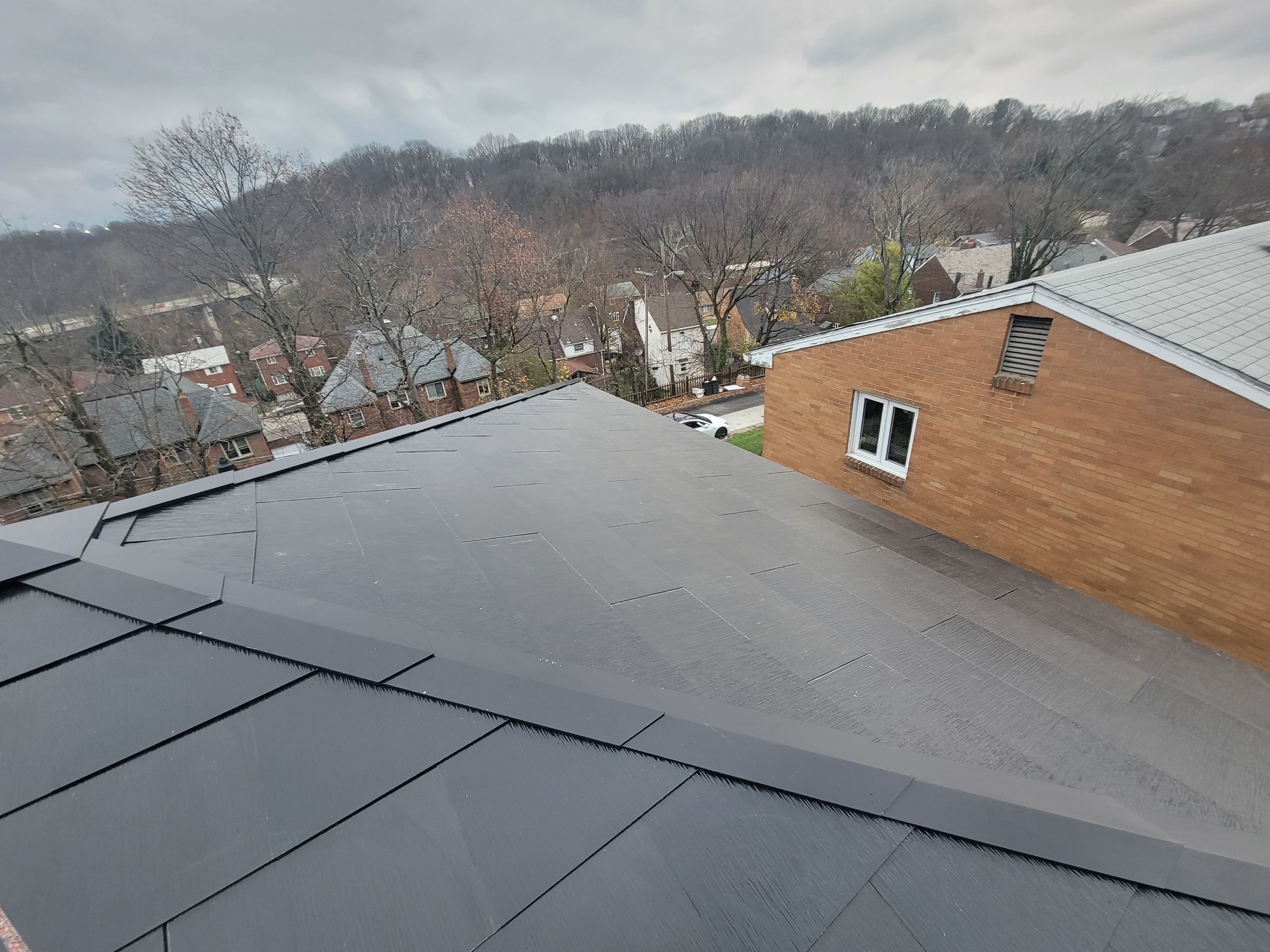 Tesla Solar Roof in Pittsburgh, PA by American Home Contractors