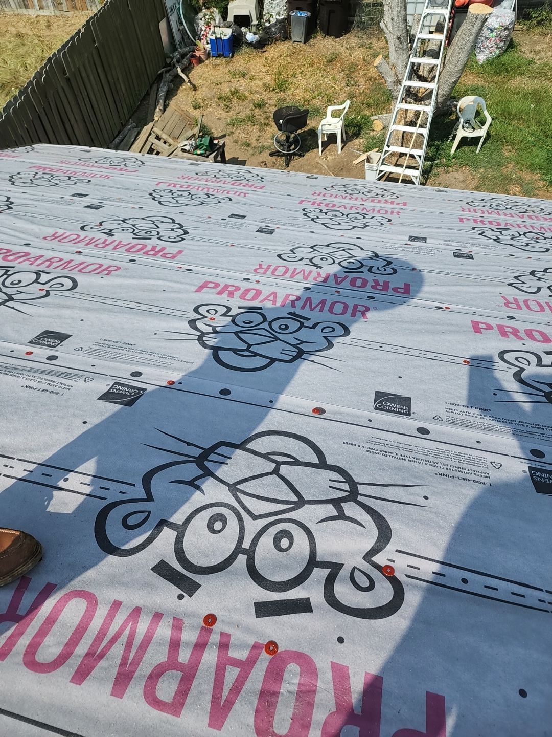 Residential Roofing Installation using Owen's Corning Duration (Lifetime) Shingles by Roof Repair Company