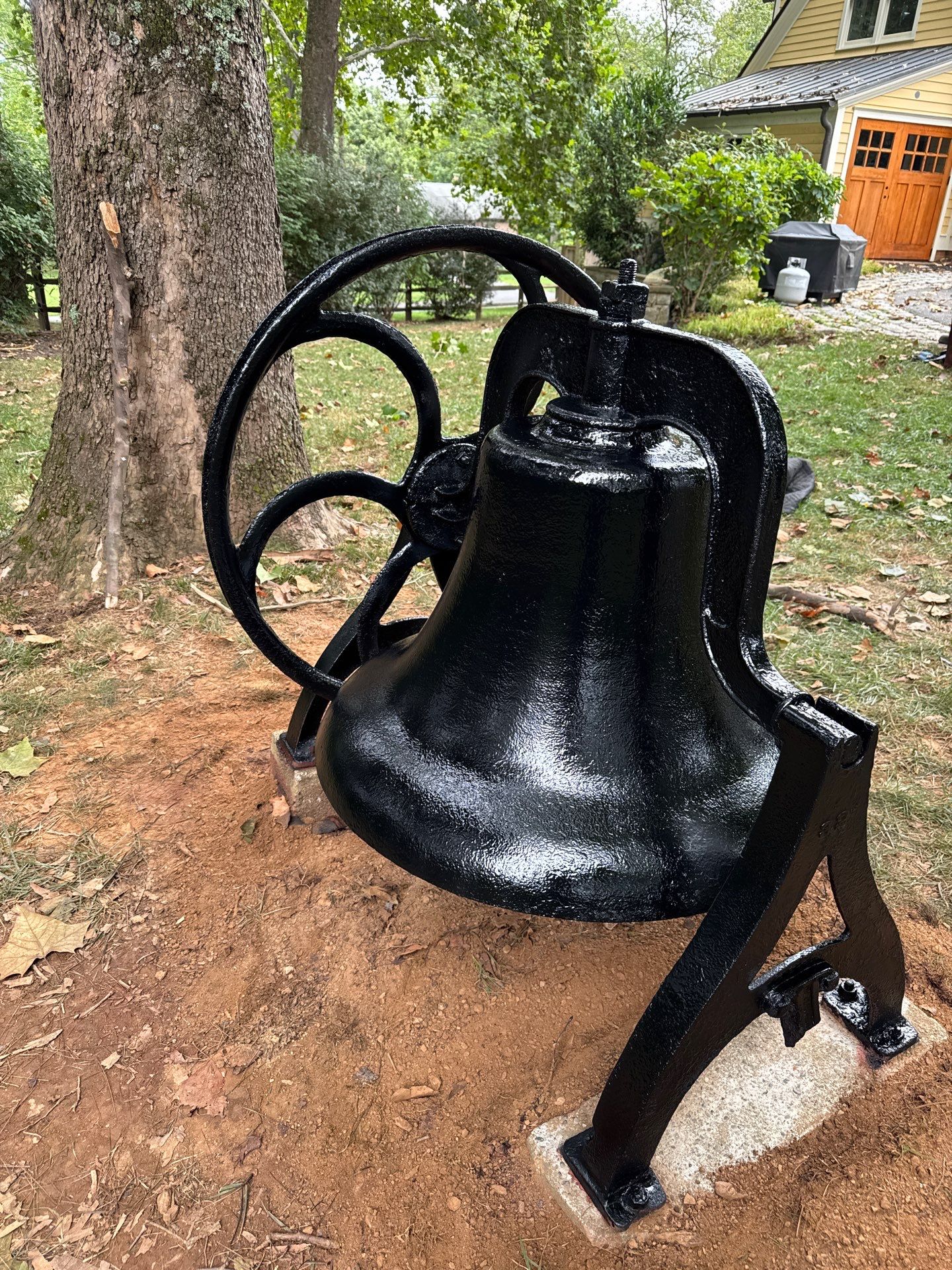 Custom Ornamental Bell Restoration & Structural Welding – Vargo Residence – Rockville, MD by Capitol Iron Works