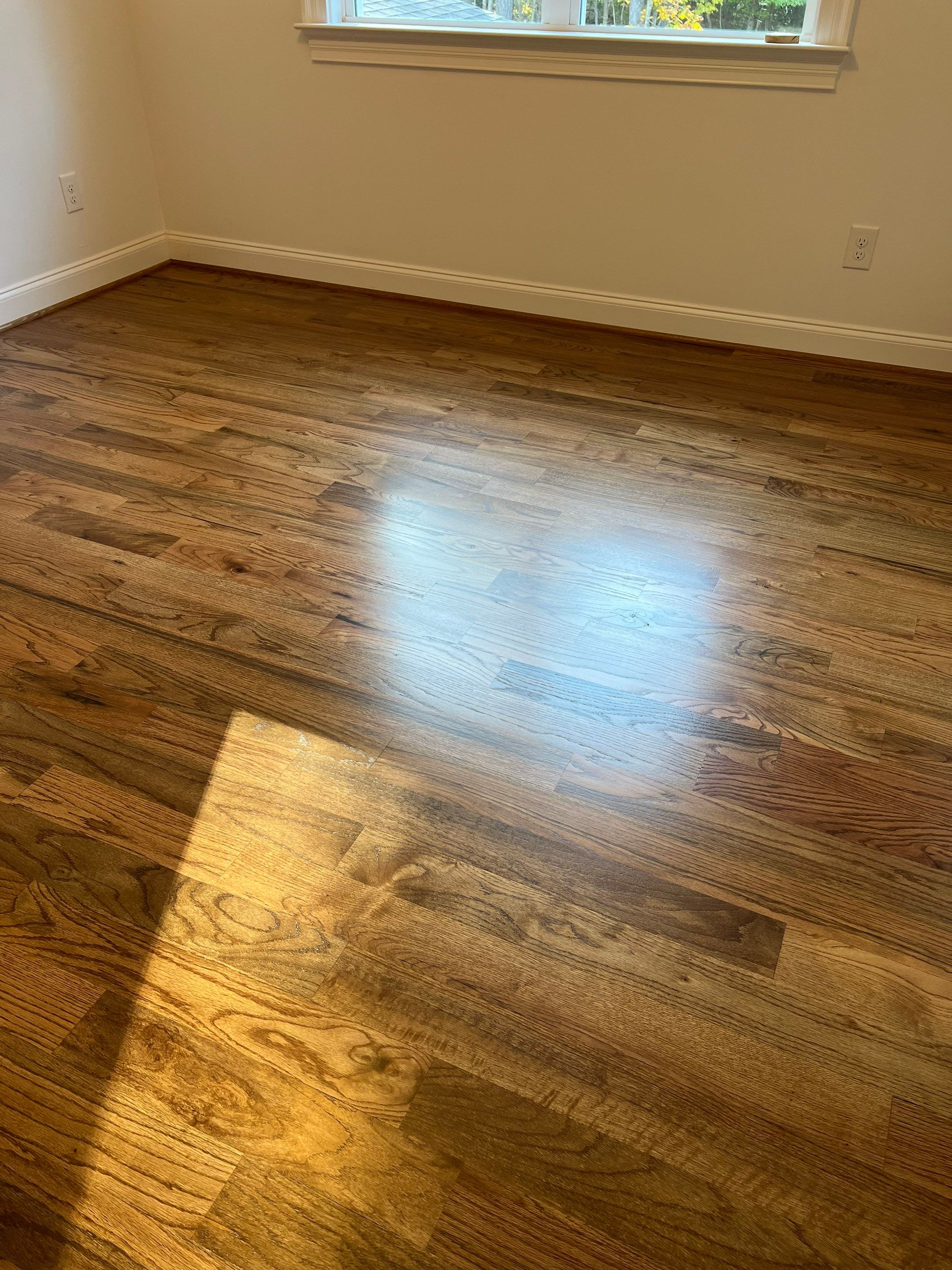 New hardwood floors to match the existing by Accent Custom Floors