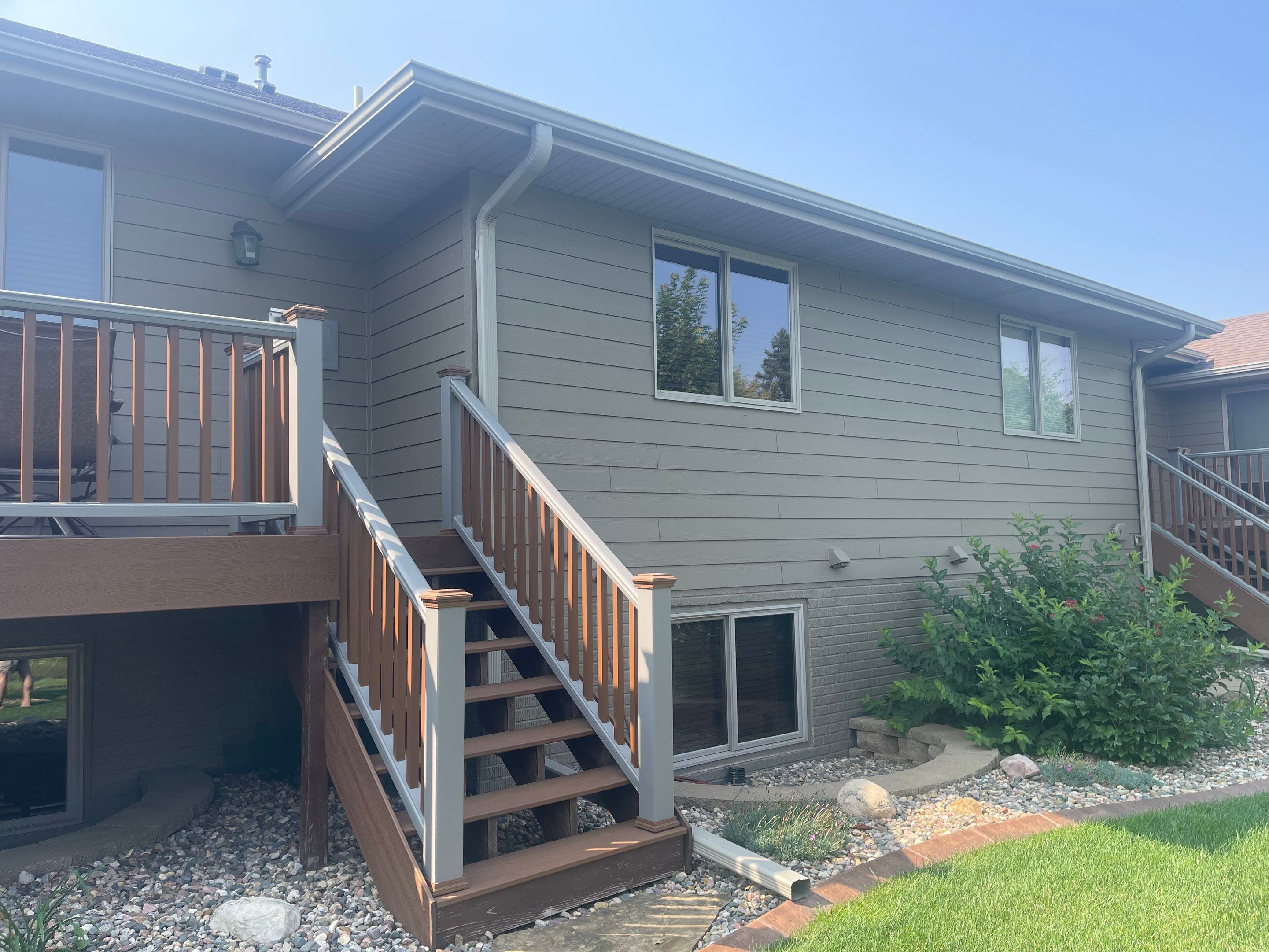 Residential Exterior Siding and Trim Painting in Sioux Falls by Select Painting, Coatings & Garage Cabinets