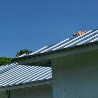 24ga 1" Nail-Strip Mill Finish by Total Roofing System The Metal Roof Experts