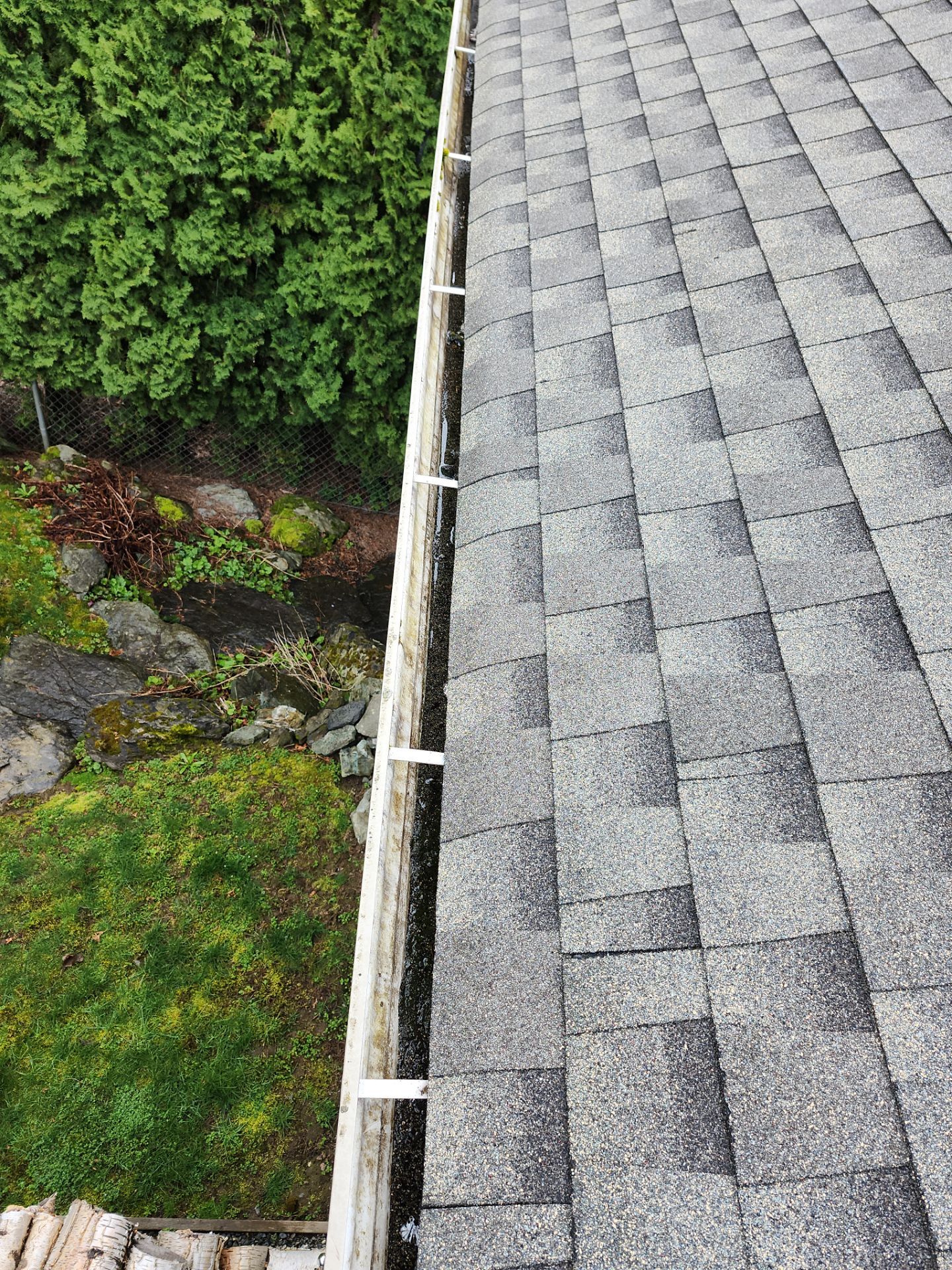 Residential Re-Roof using GAF Weathered Wood HDZ by Top Notch Roofing Inc