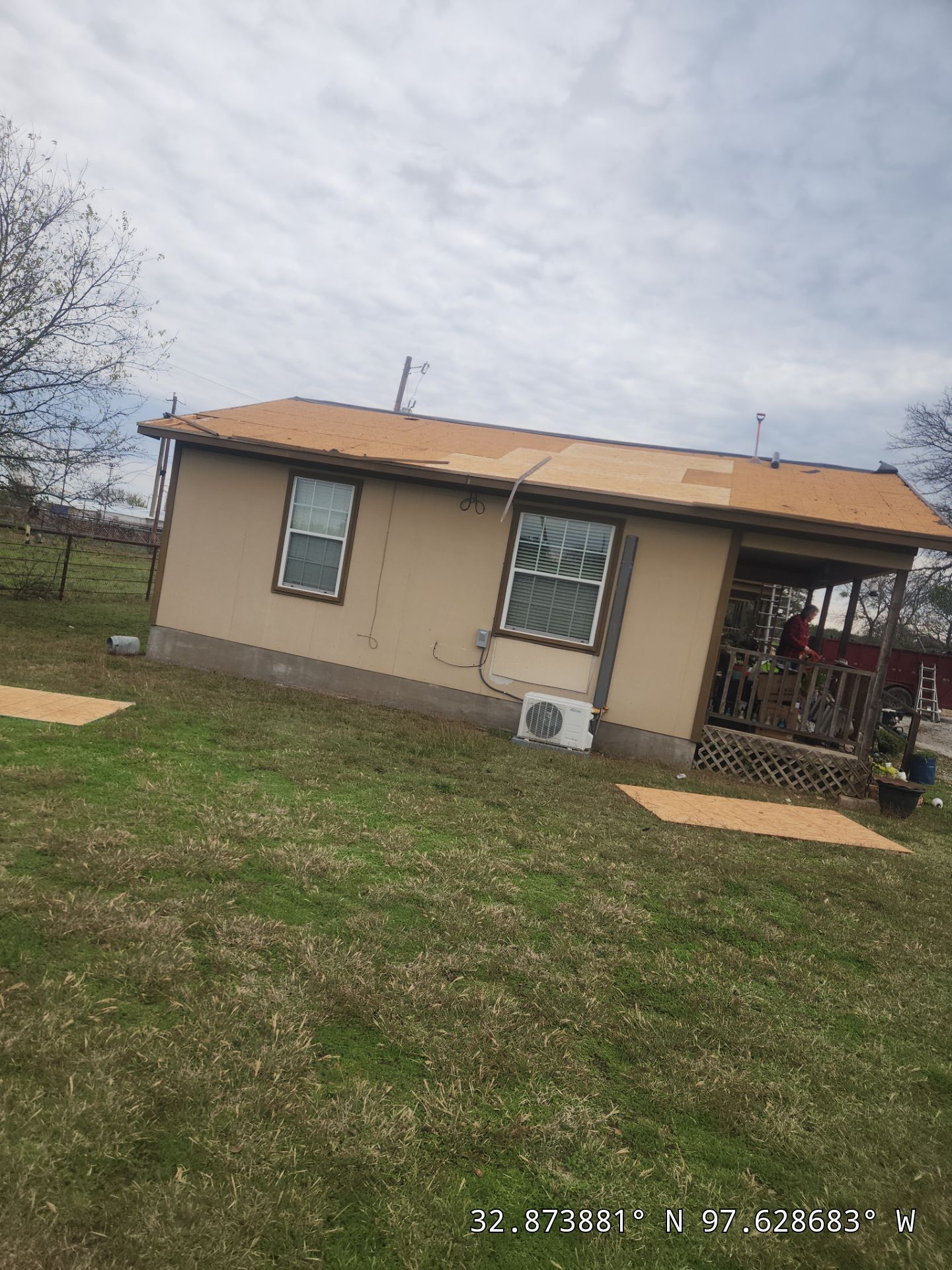 Project in Weatherford by Lonestar Roofing and Restoration LLC.