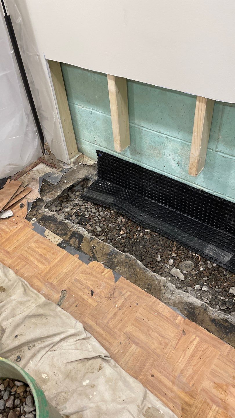 Sump Pump & Buried Discharge in St. Anthony, MN by Waterproofing Northeast