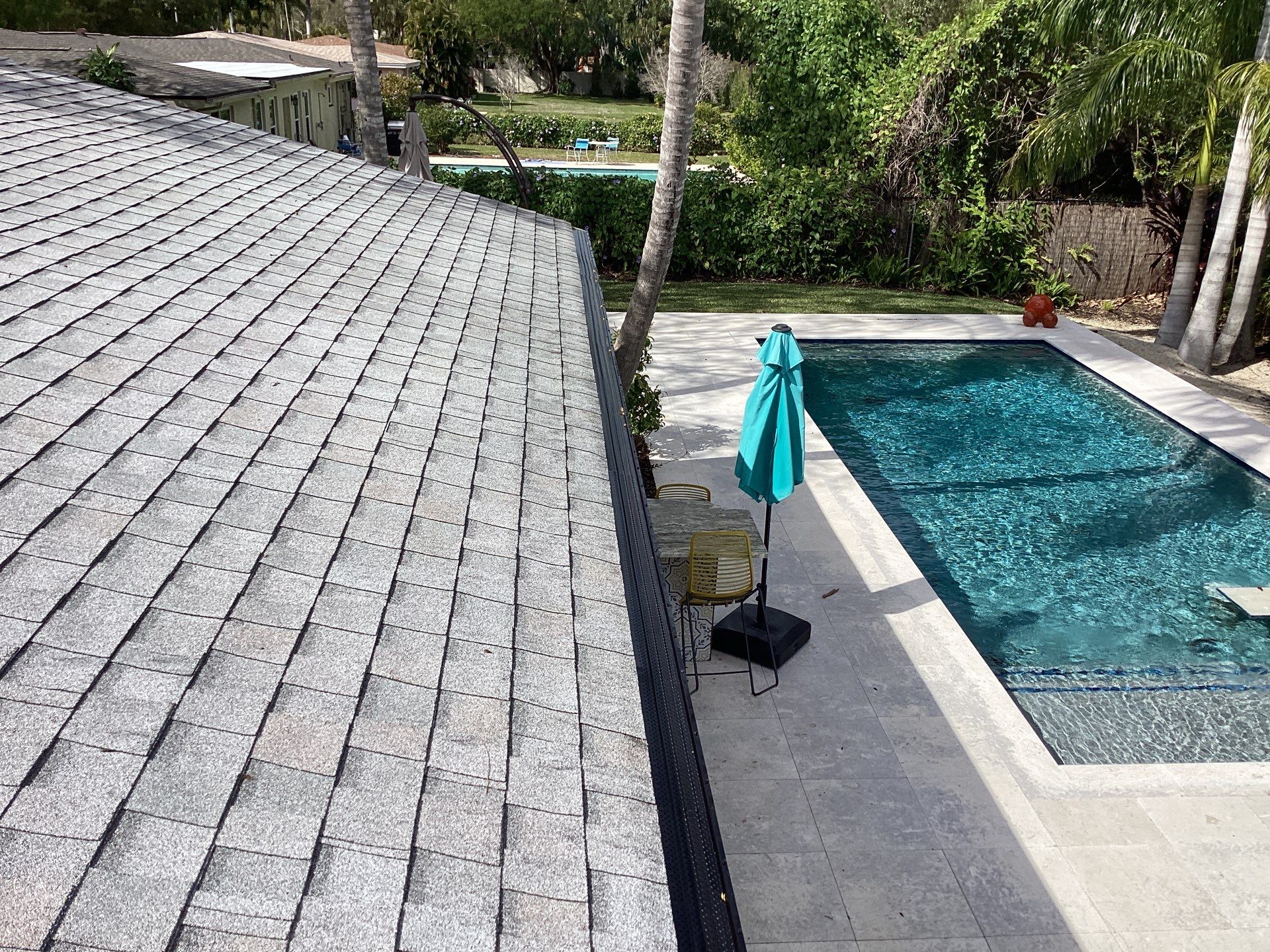 Black Gutter Guard Gutter Installation in Fort Myers FL by Gutter Professors