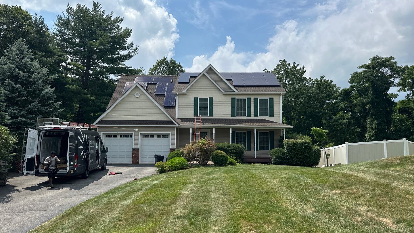 Solar Panel Installation and Reroof by Infinity Solar Systems