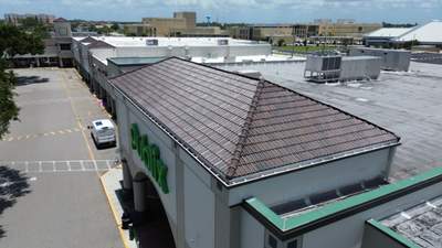 Commercial Install Brava Spanish Tile in Venice Florida